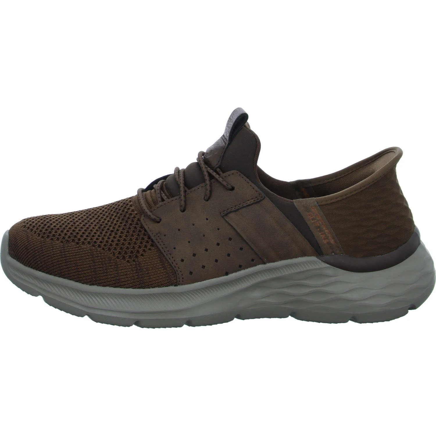 Element 6 von 8 (Bild) – Skechers Herren Slipper 210803 ACDB Garner - Newick dark brown normal