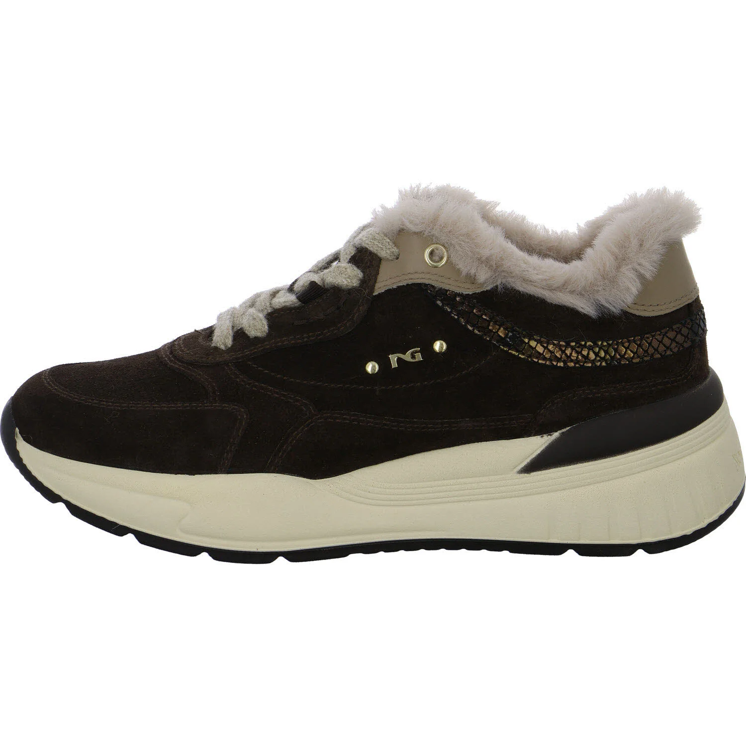 Element 6 von 8 (Bild) – NeroGiardini Damen Schnürschuhe I617370D 300 I617370D t. moro gaucho tortora normal