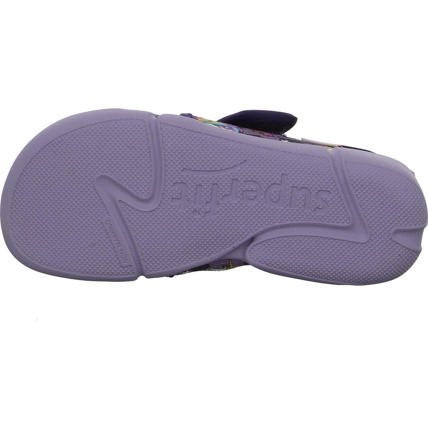 Element 5 von 8 (Bild) – Superfit Kinder Hausschuhe 1-006700-8520 Venti viola/mehrfarbig WMS weit