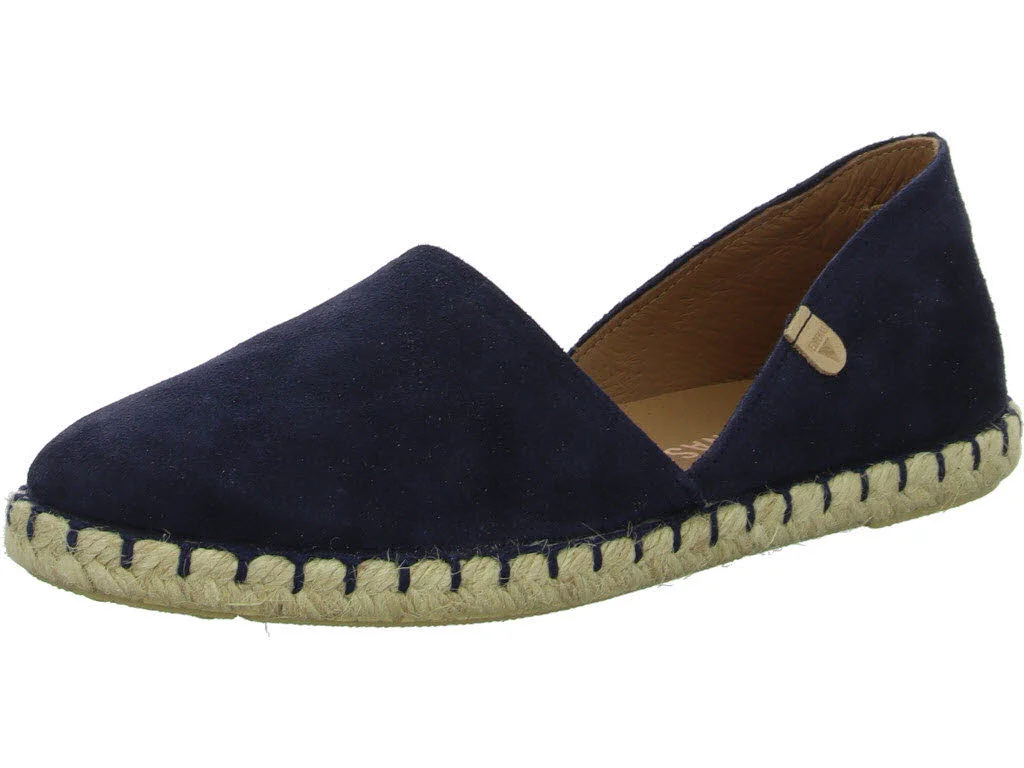 Verbenas Damen Slipper 0300580001 531 CARMEN SERRAJE marino normal