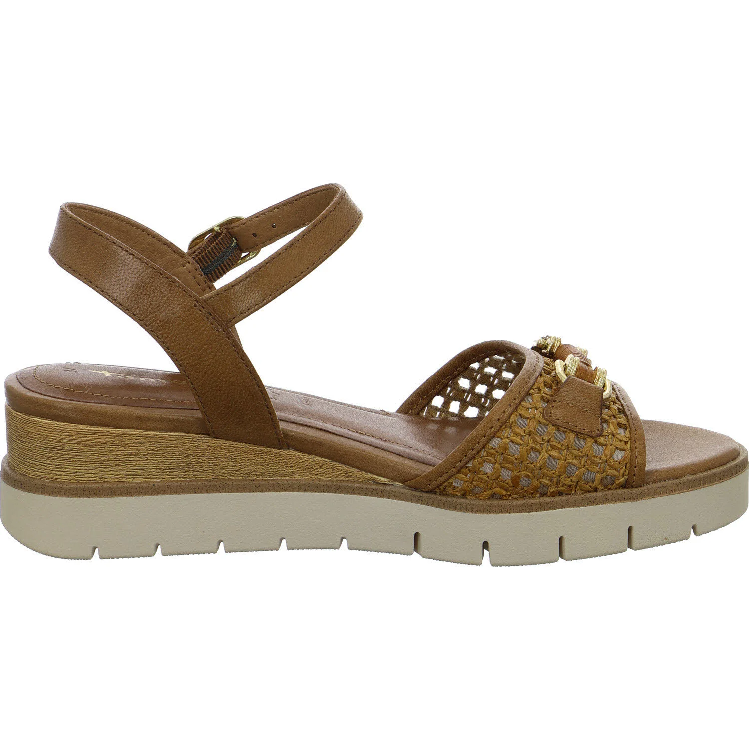 Tamaris Damen Sandalen 1-28215-46/305 1-28215-46 cognac normal