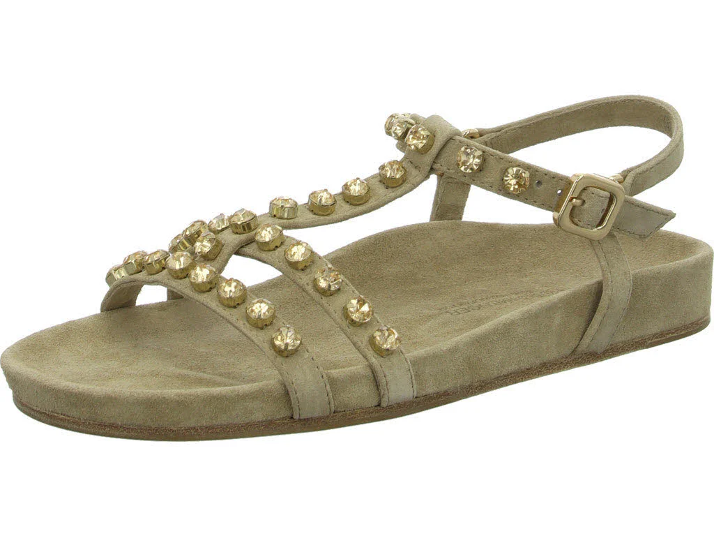 Kennel & Schmenger Damen Sandalen 111120-0120-2250 Love nuts/beige/gold normal