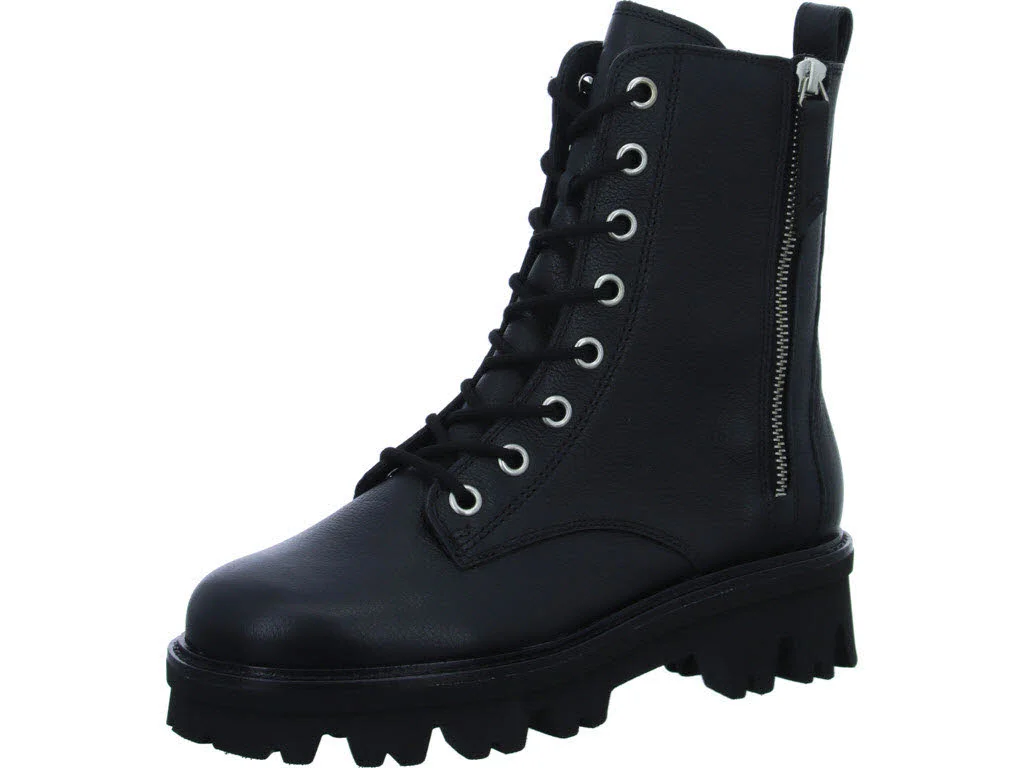 Element 1 von 8 (Bild) – Paul Green Damen Schnürstiefel 8146-006 8146 black normal