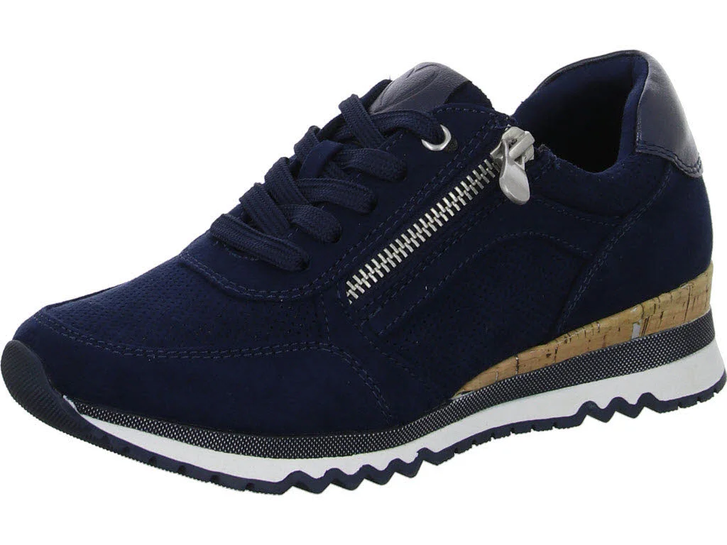 Marco Tozzi Damen Schnürschuhe 2-23781-41/890 2-2-23781-41 navy comb normal