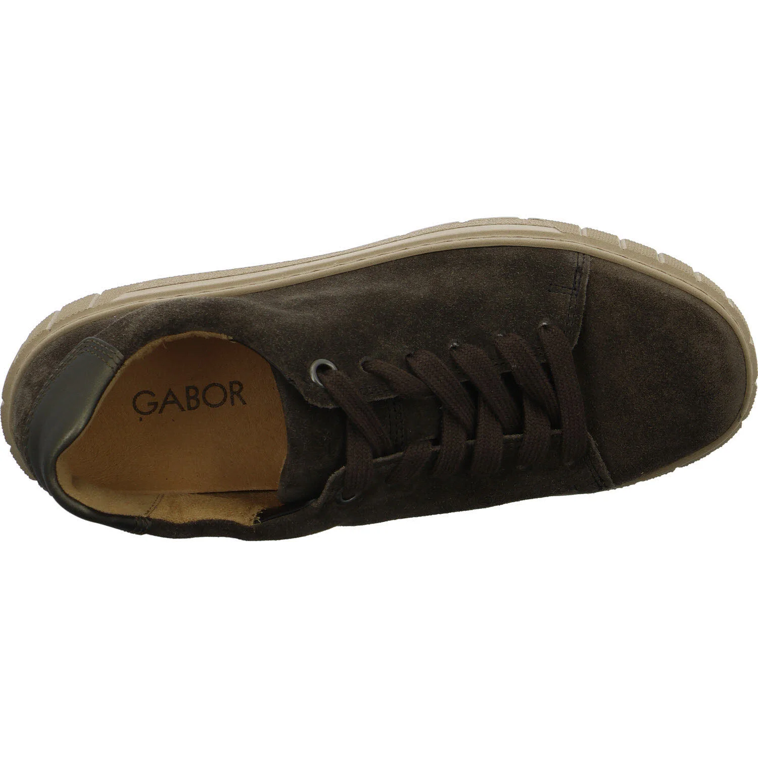 Gabor Damen Schnürschuhe 6017.01.006 6017.01 mocca H (weit)