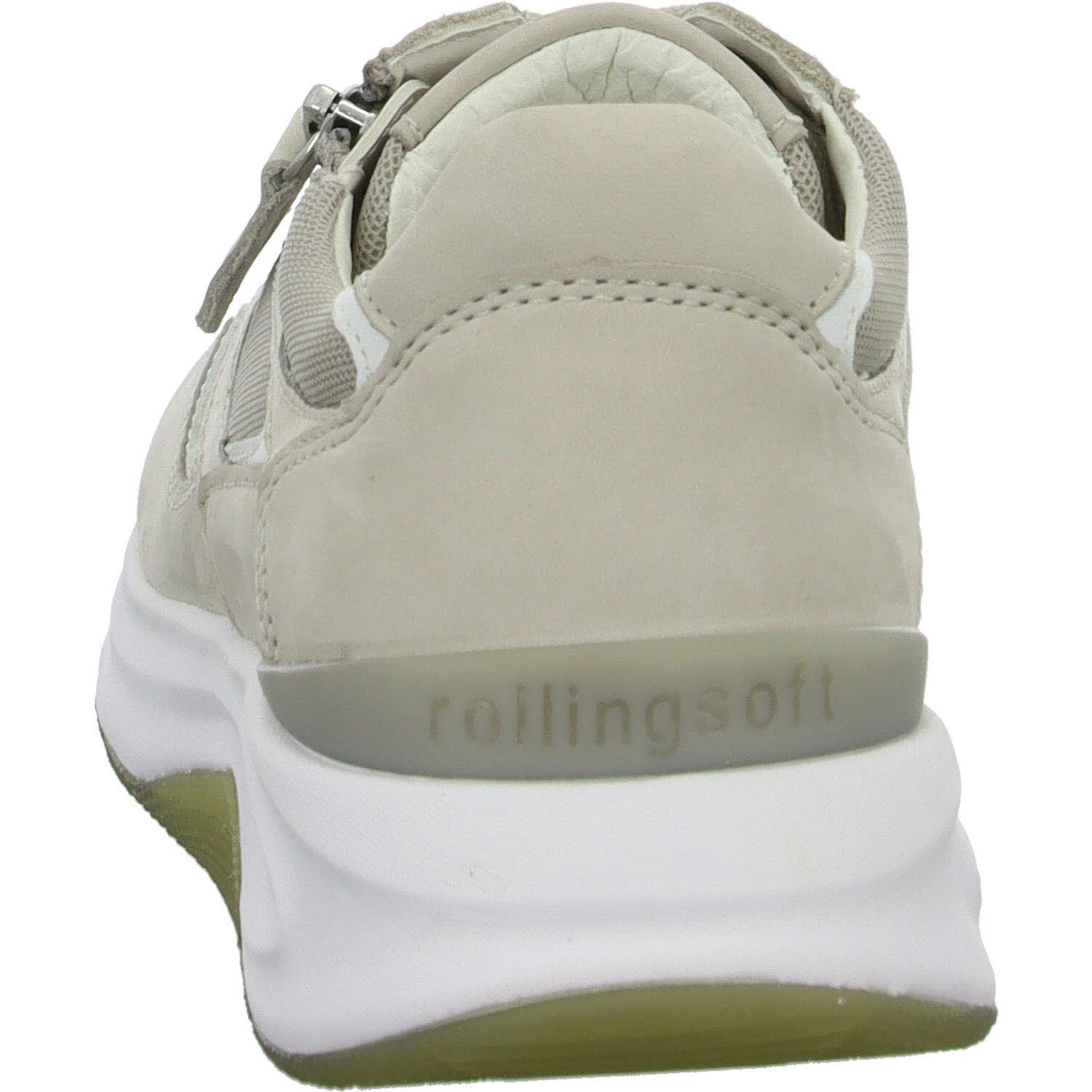 Element 4 von 8 (Bild) – Gabor Rollingsoft Damen Schnürschuhe 86.896.31 86.896 puder/weiss G (normal)