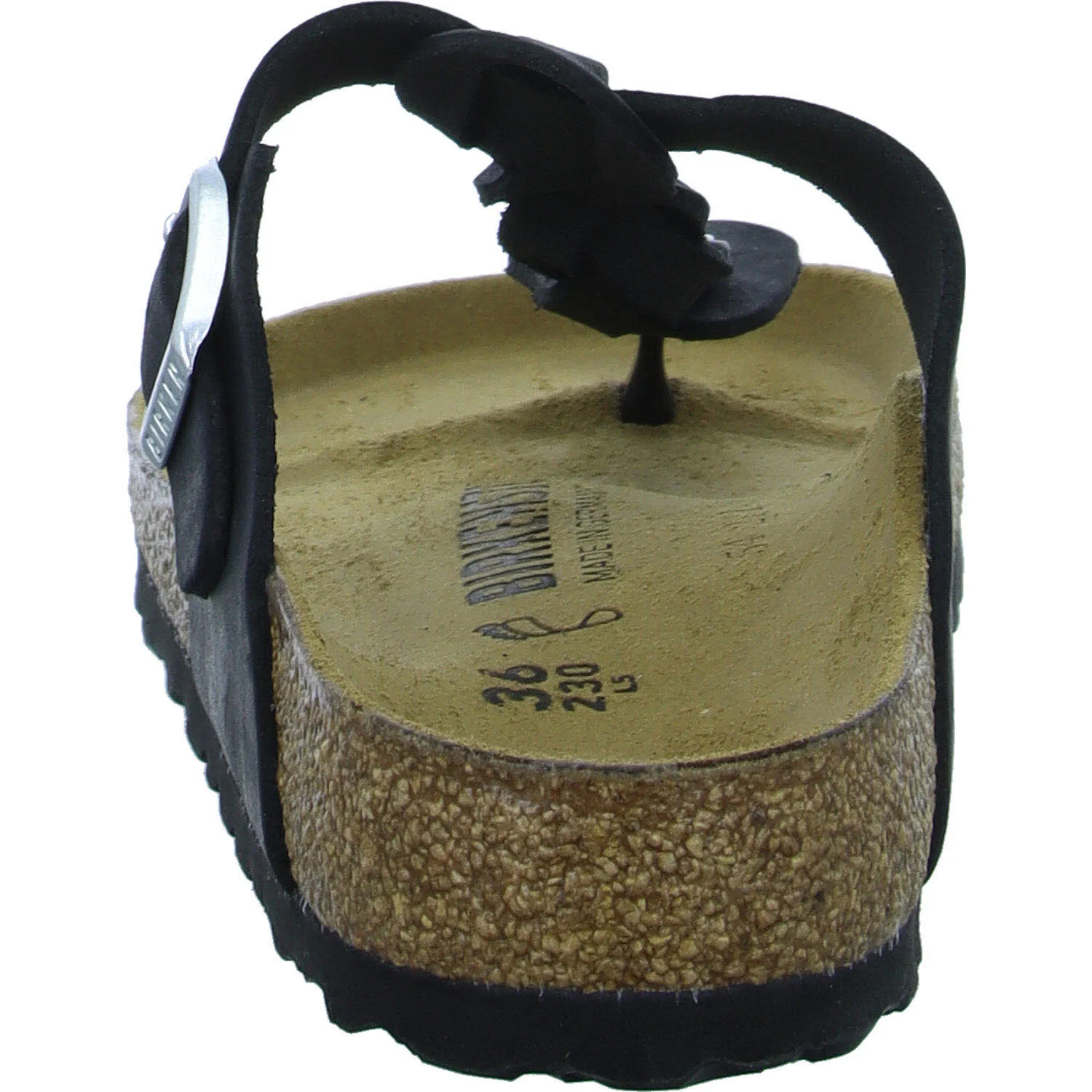 Element 4 von 8 (Bild) – BIRKENSTOCK Pantoletten 1021349 Gizeh Braided schwarz normal