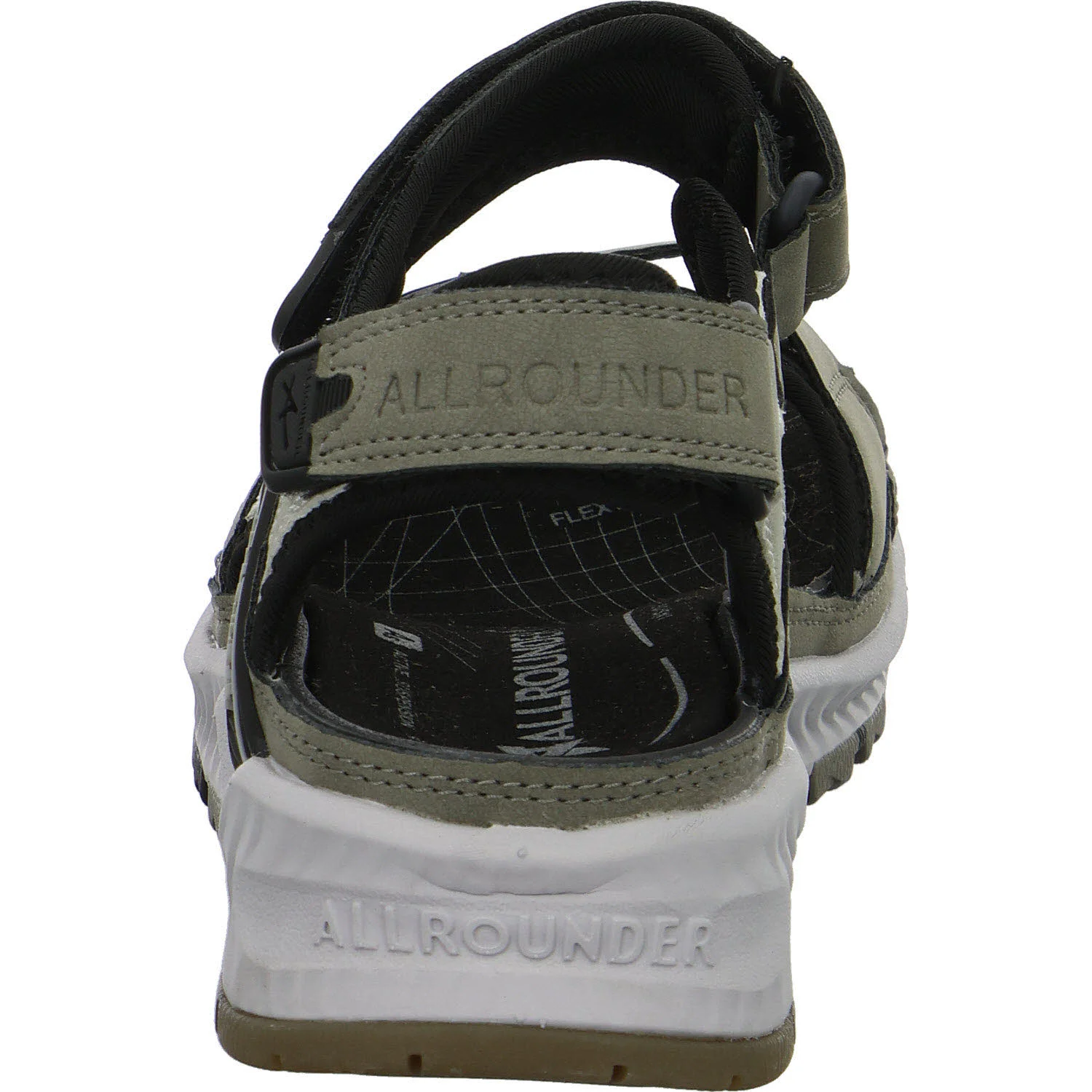 Allrounder by Mephisto Damen Sandalen P2007820 Westside fallen rock/drizzle normal