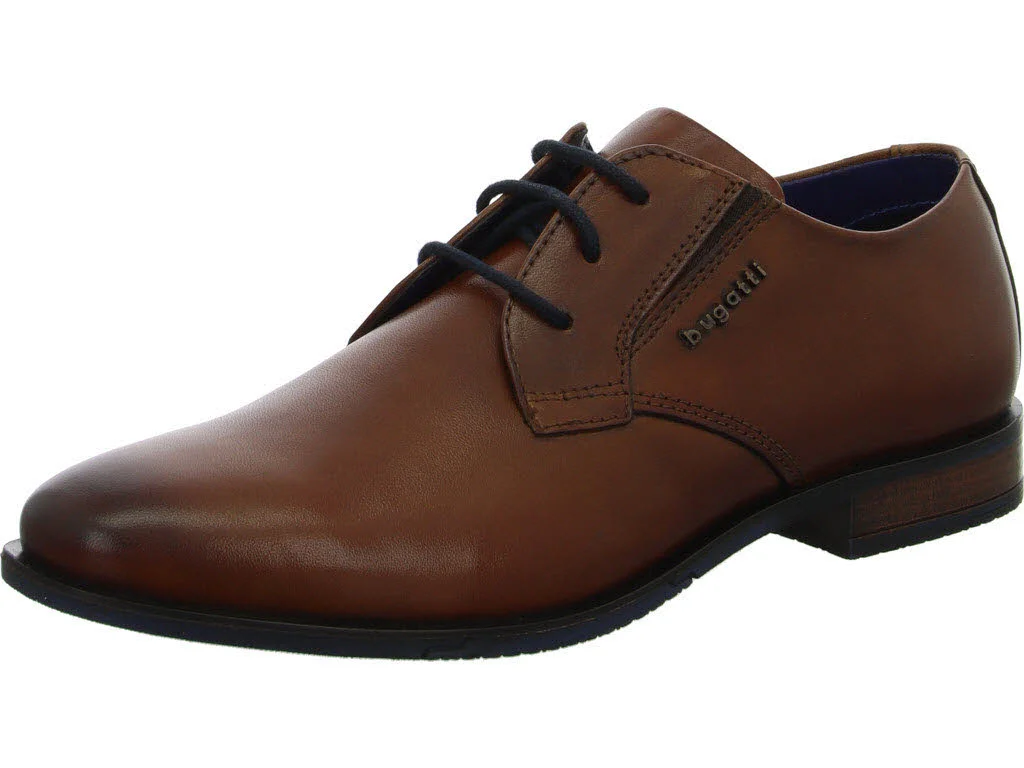 Bugatti men Herren Schnürschuhe 312AFY021100-6300 312AFY021100 cognac normal