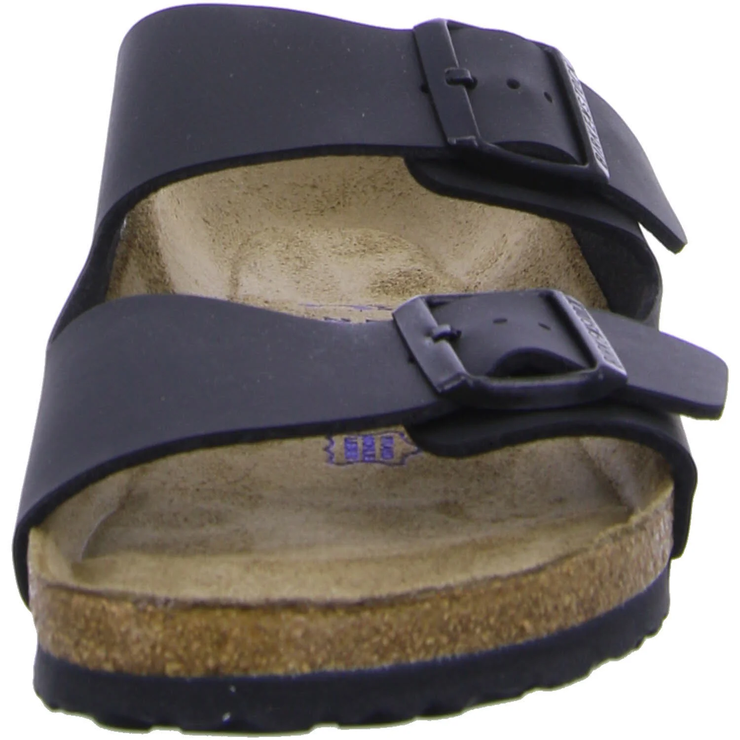 Element 3 von 7 (Bild) – BIRKENSTOCK Pantoletten 551253 Arizona Soft Footbed schwarz schmal