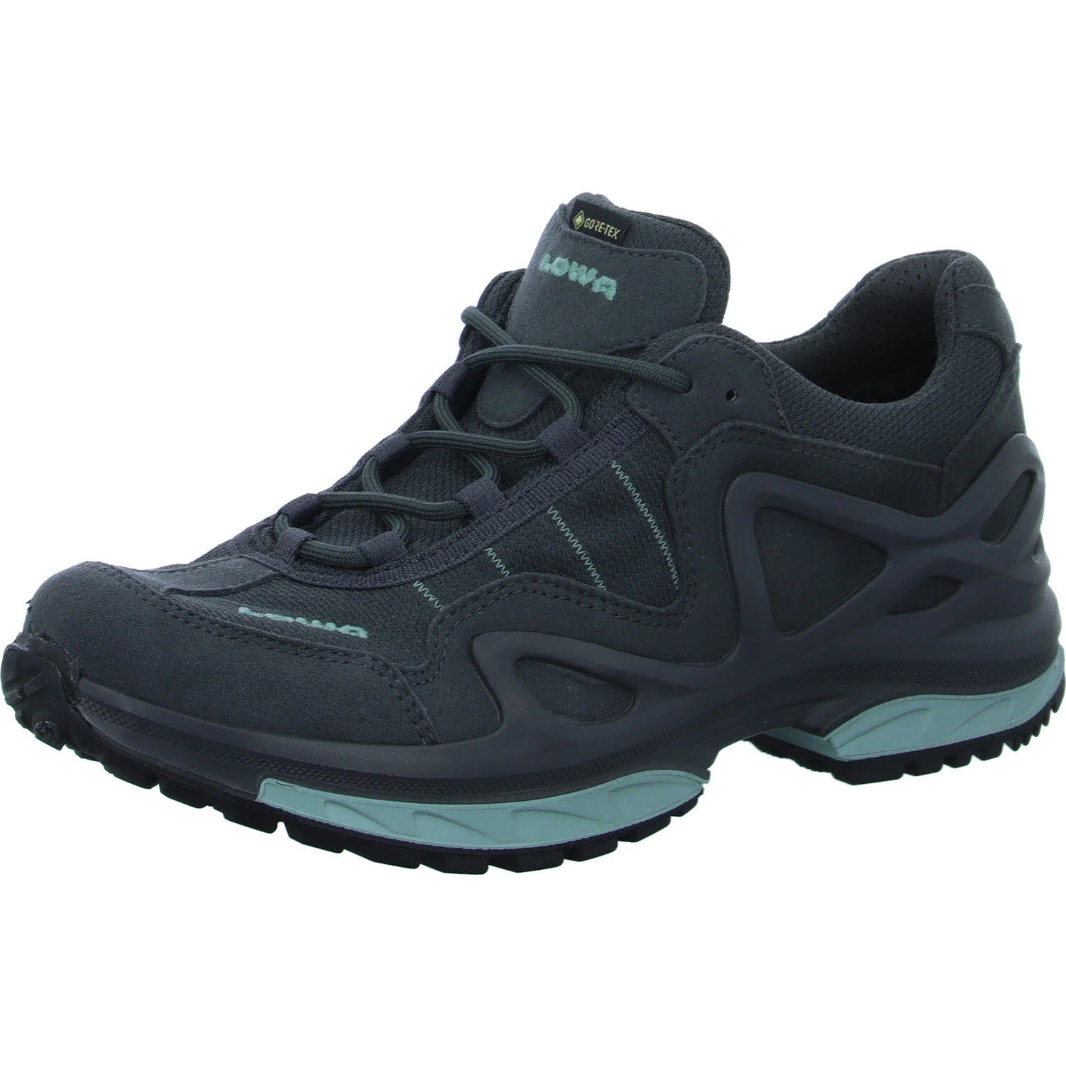Element 2 von 8 (Bild) – Lowa Damen Schnürschuhe 321578/9781 Gorgon GTX Ws graphit/jade normal
