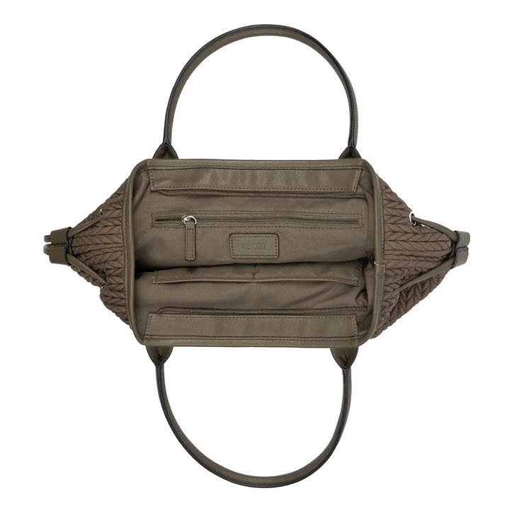 Element 3 von 3 (Bild) – Gabor Handtaschen 012888 035 Granada Quilt Zip Shopper M khaki