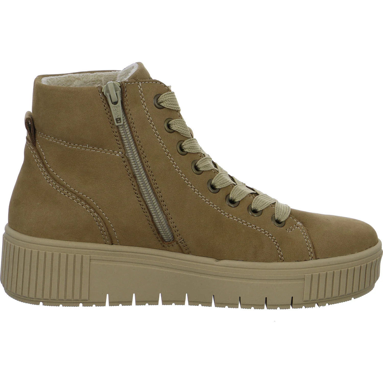 Remonte Damen Schnürstiefel warm D3B76-22 D3B76 camel G (weit)