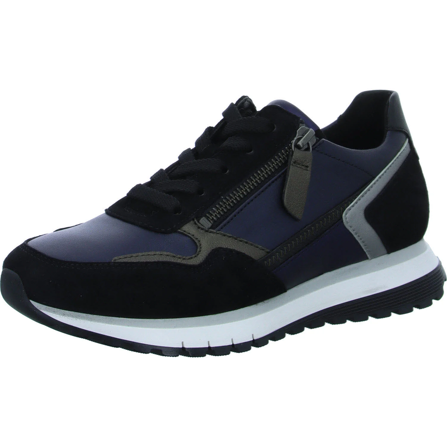 Element 2 von 8 (Bild) – Gabor Damen Schnürschuhe 76.378.36 76.378 ocean/schwarz/smog H (weit)