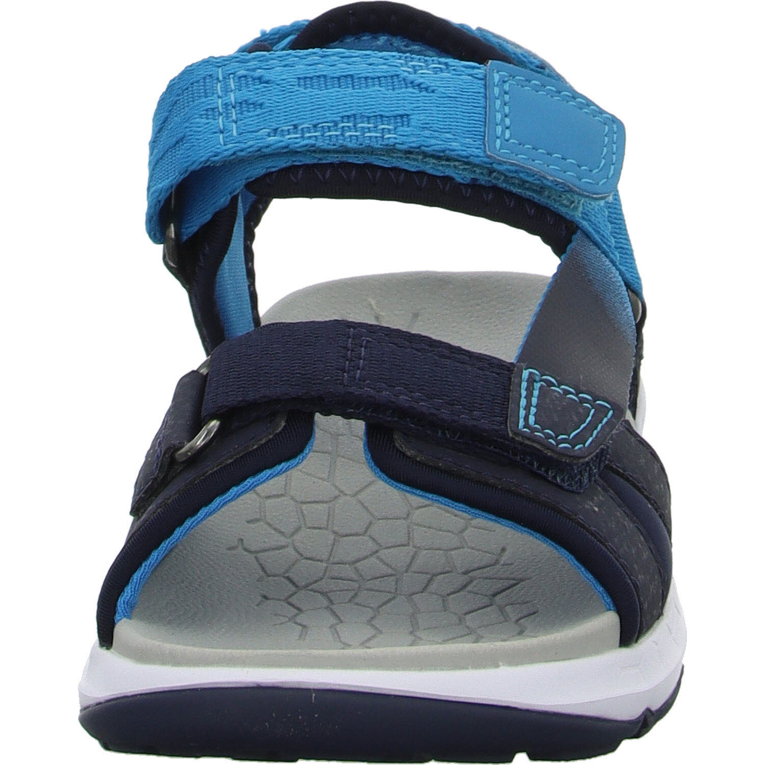 Superfit Kinder Sandalen 1-000580-8040 Criss Cross blau/türkis WMS mittel