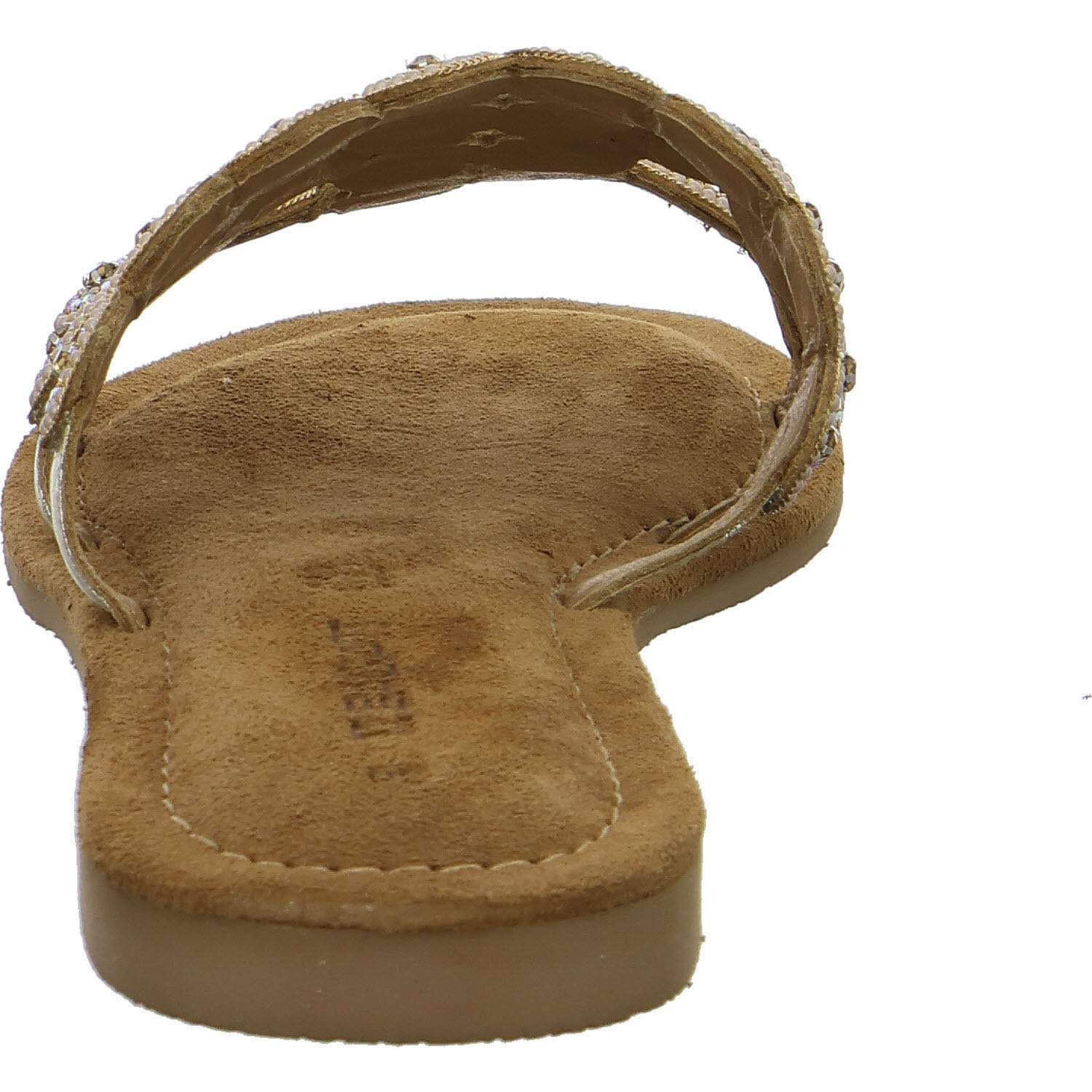 TT.Bagatt Damen Pantoletten D31ASY923900-5190 D31ASY923900 gold/metalics normal