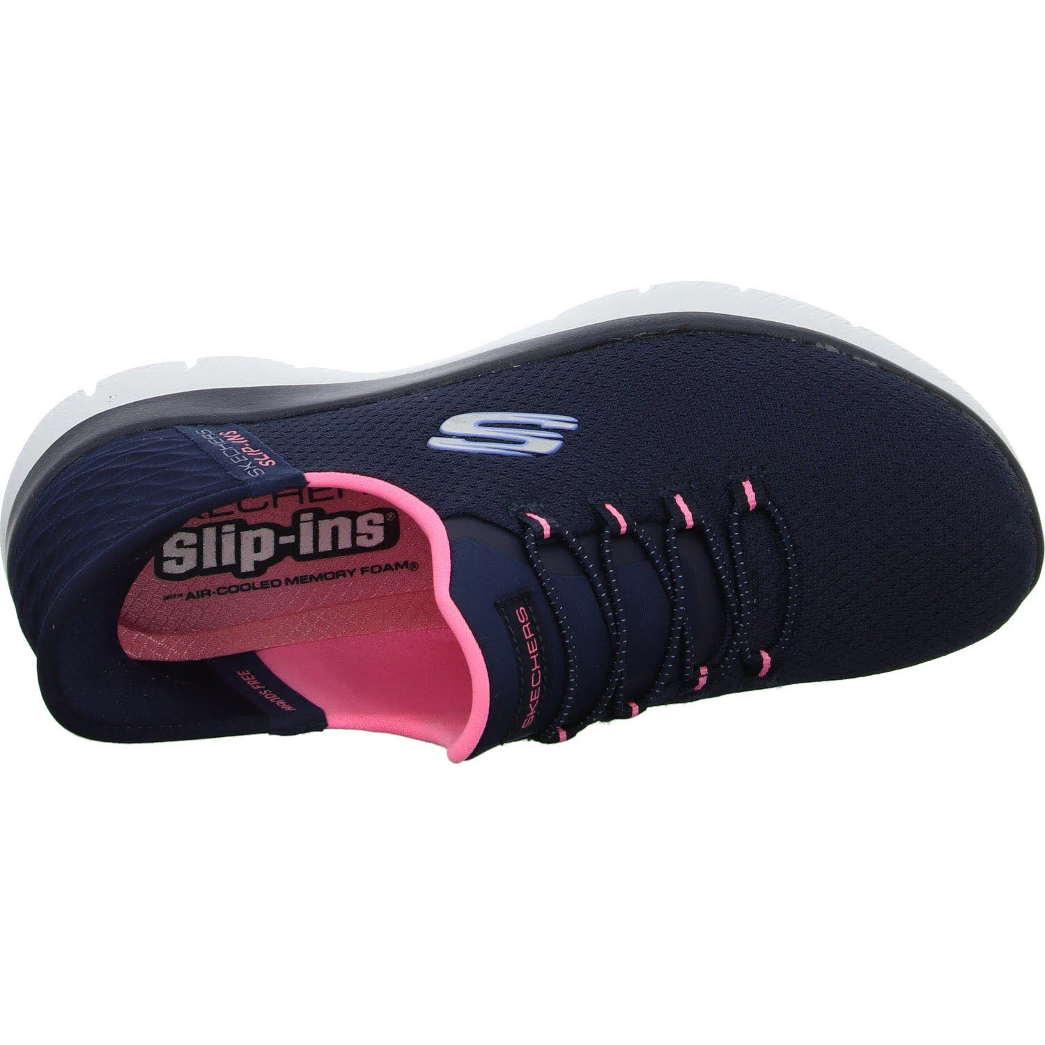 Element 8 von 8 (Bild) – Skechers Damen Slipper 150123 NVPK Summits - Diamond Dream navy/pink normal