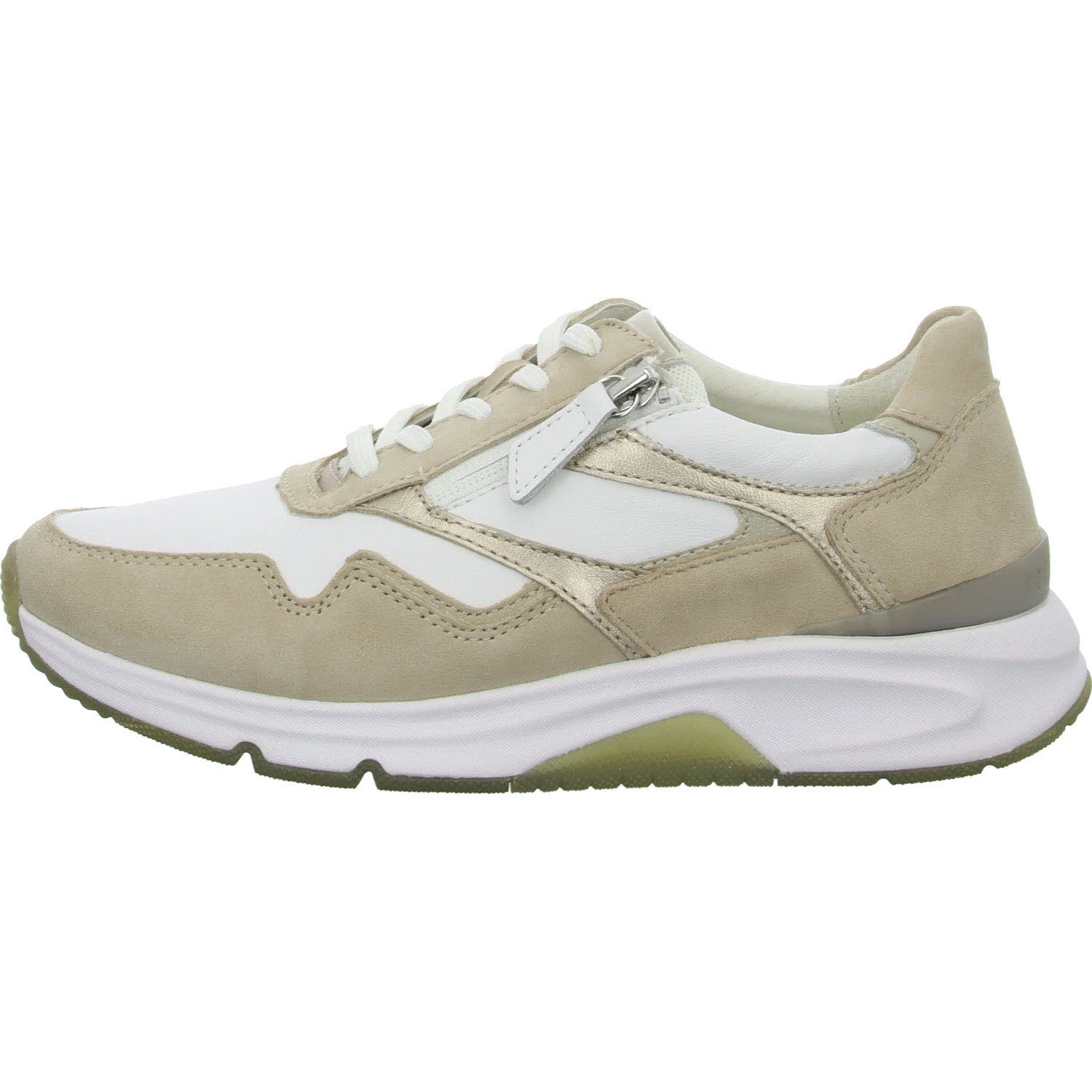 Element 6 von 8 (Bild) – Gabor Rollingsoft Damen Schnürschuhe 66.896.55 66.896 weiss/oak/puder G (normal)