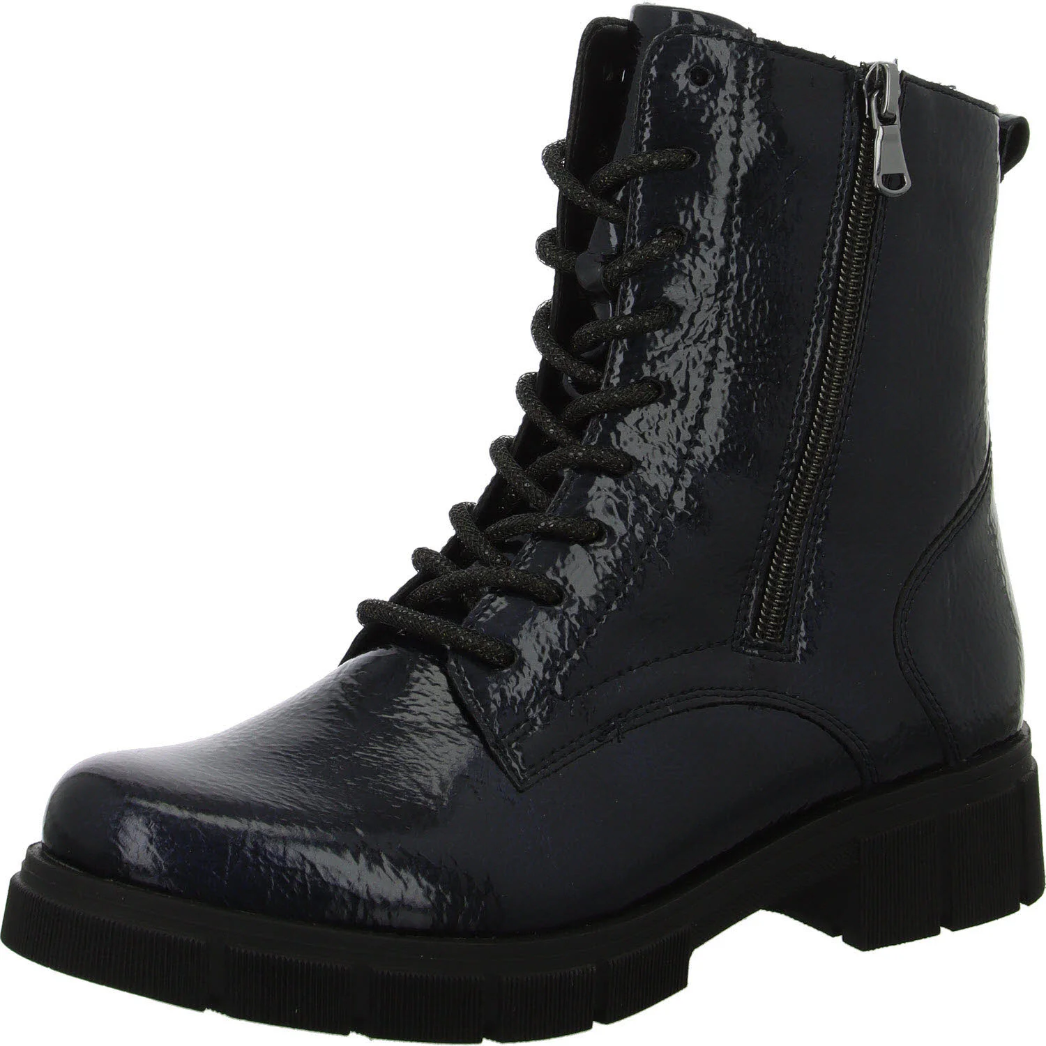 Element 2 von 8 (Bild) – Remonte Damen Schnürstiefel D2S72-14 D2S72 midnight G (weit)