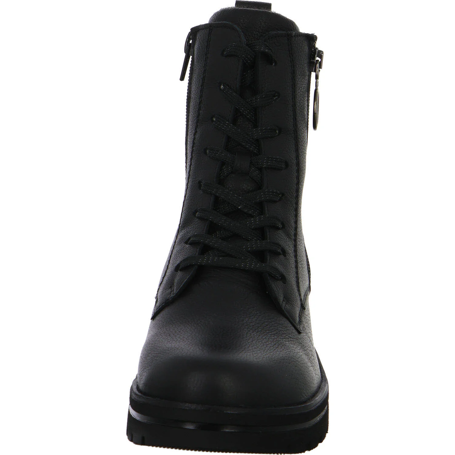 Waldläufer Damen Schnürstiefel 648803-139/001 K-Zoe schwarz K (extra weit)