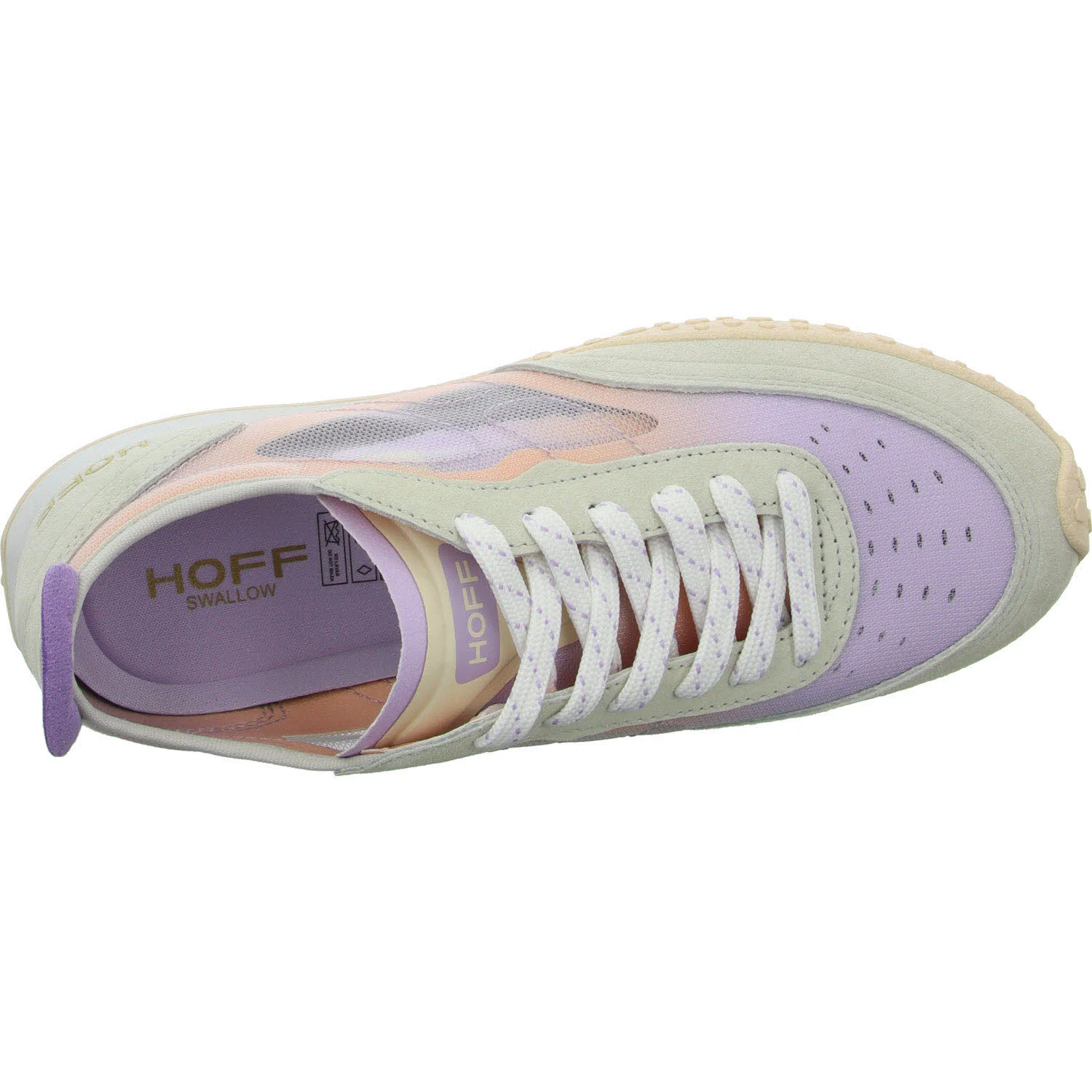 HOFF Damen Schnürschuhe 12510004 Shallow grau normal