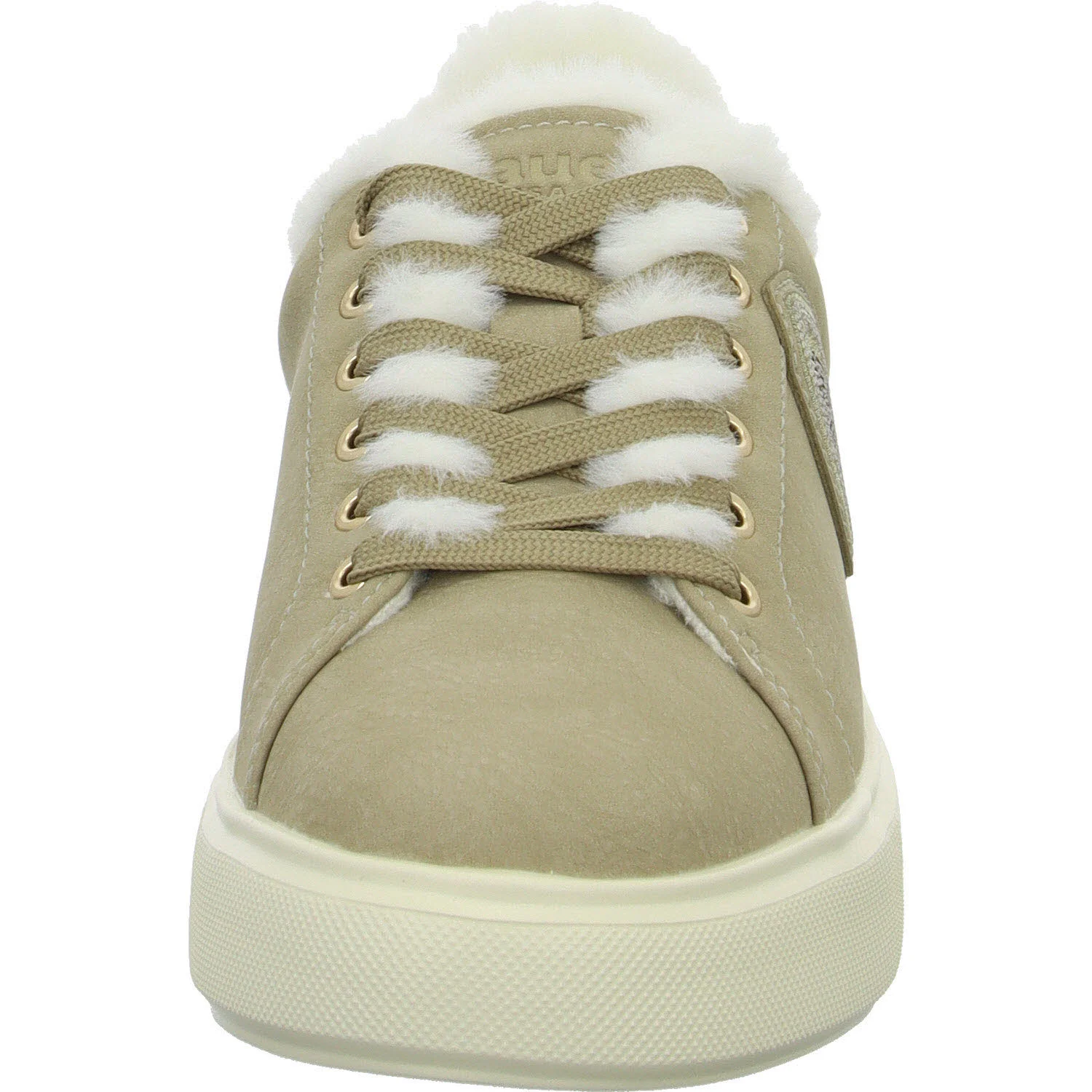 Blauer Damen Schnürschuhe F5VENUS05/NUB VENUS05 beige normal