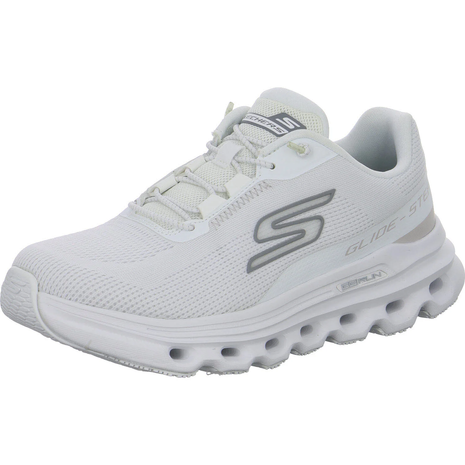 Skechers Damen Slipper 129802 WHT Go Run Glide-Step Arch Fi - Casion white normal