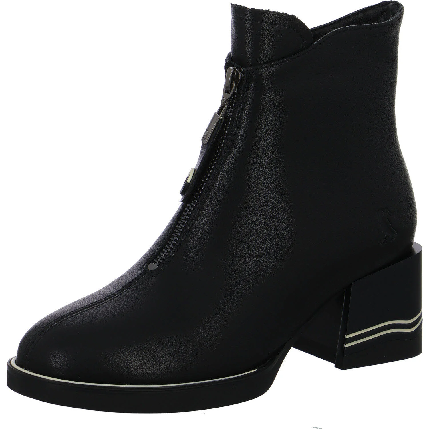 2go Fashion Damen Stiefeletten 8246501-91 8246501 schwarz/weiss normal