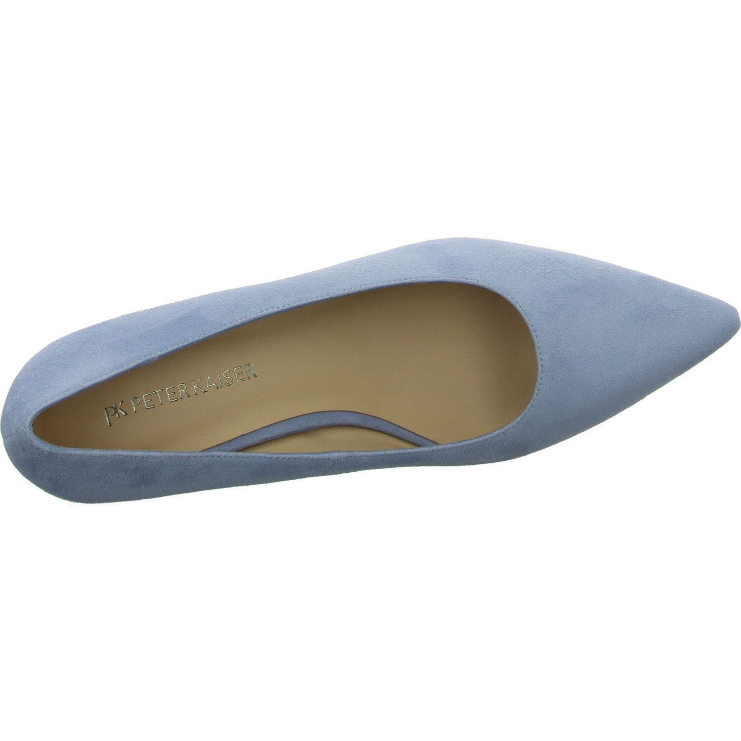 Peter Kaiser Damen Pumps 9-72403-46-818 9-72403-46 blue suede F 1/2 (normal)