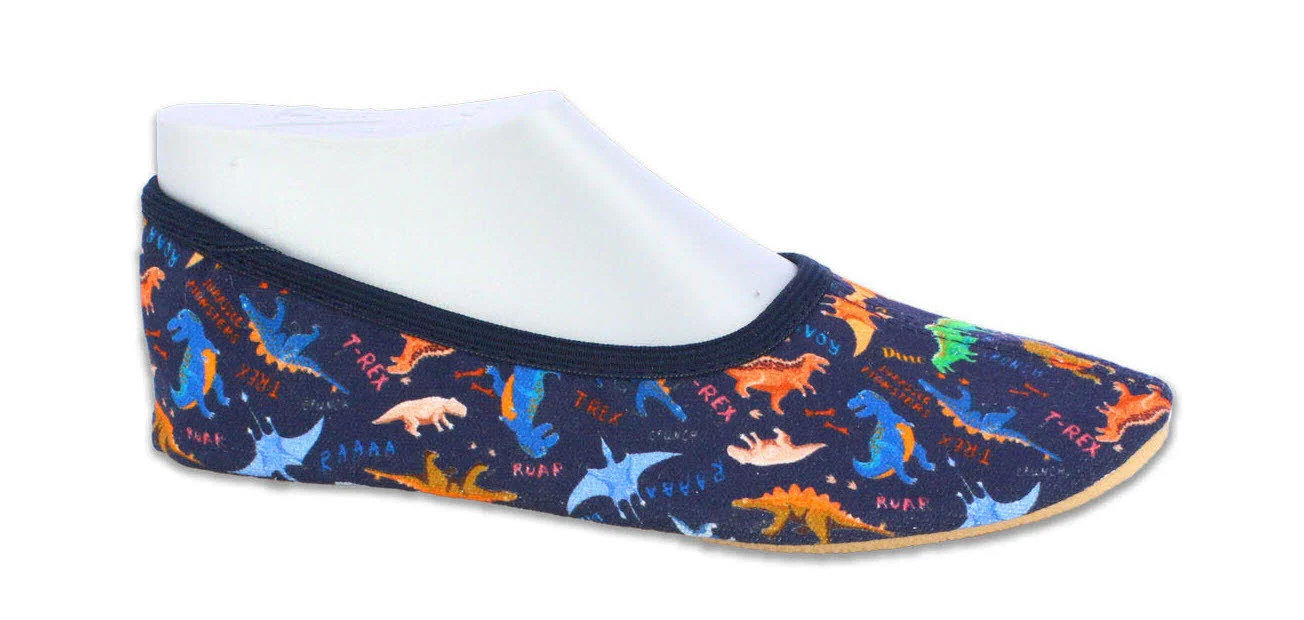 Element 5 von 8 (Bild) – Beck Gymnastikschuhe 298/05 Dinosaurier dunkelblau normal