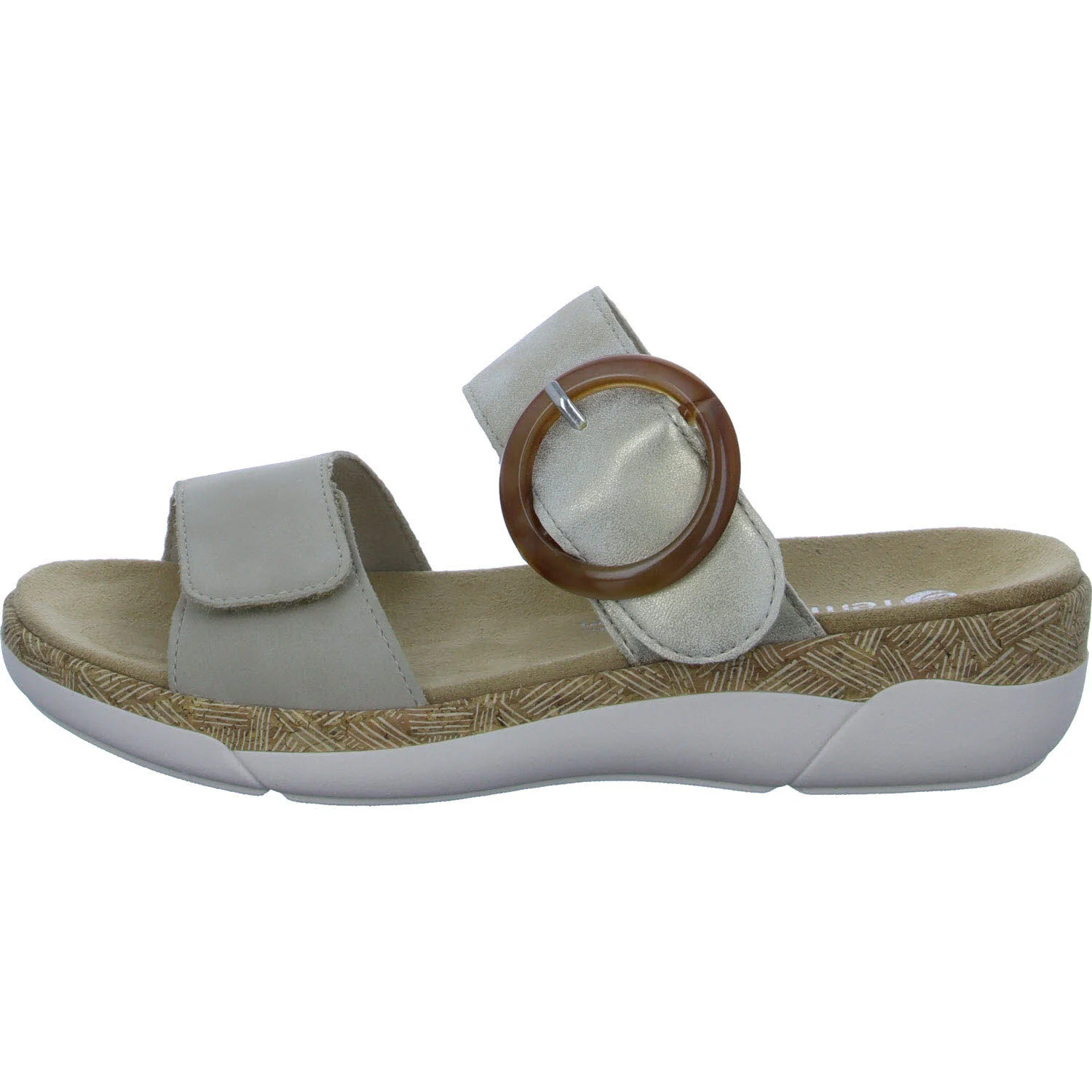 Remonte Damen Pantoletten R6858-60 R6858 ginger/muschel F 1/2 (normal)