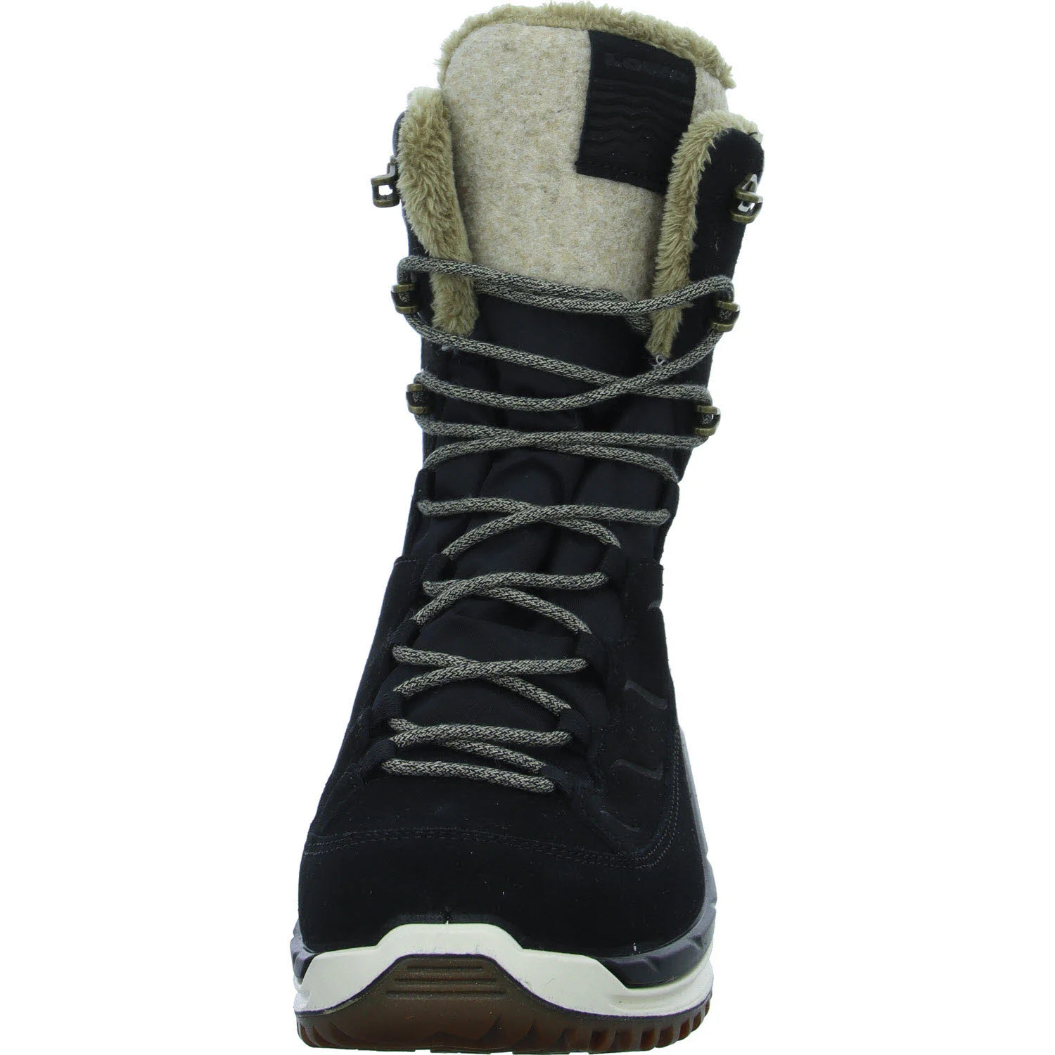 Element 3 von 8 (Bild) – Lowa Damen Schnürstiefel warm 421417/9932 Calceta Evo GTX Ws schwarz/champagner normal