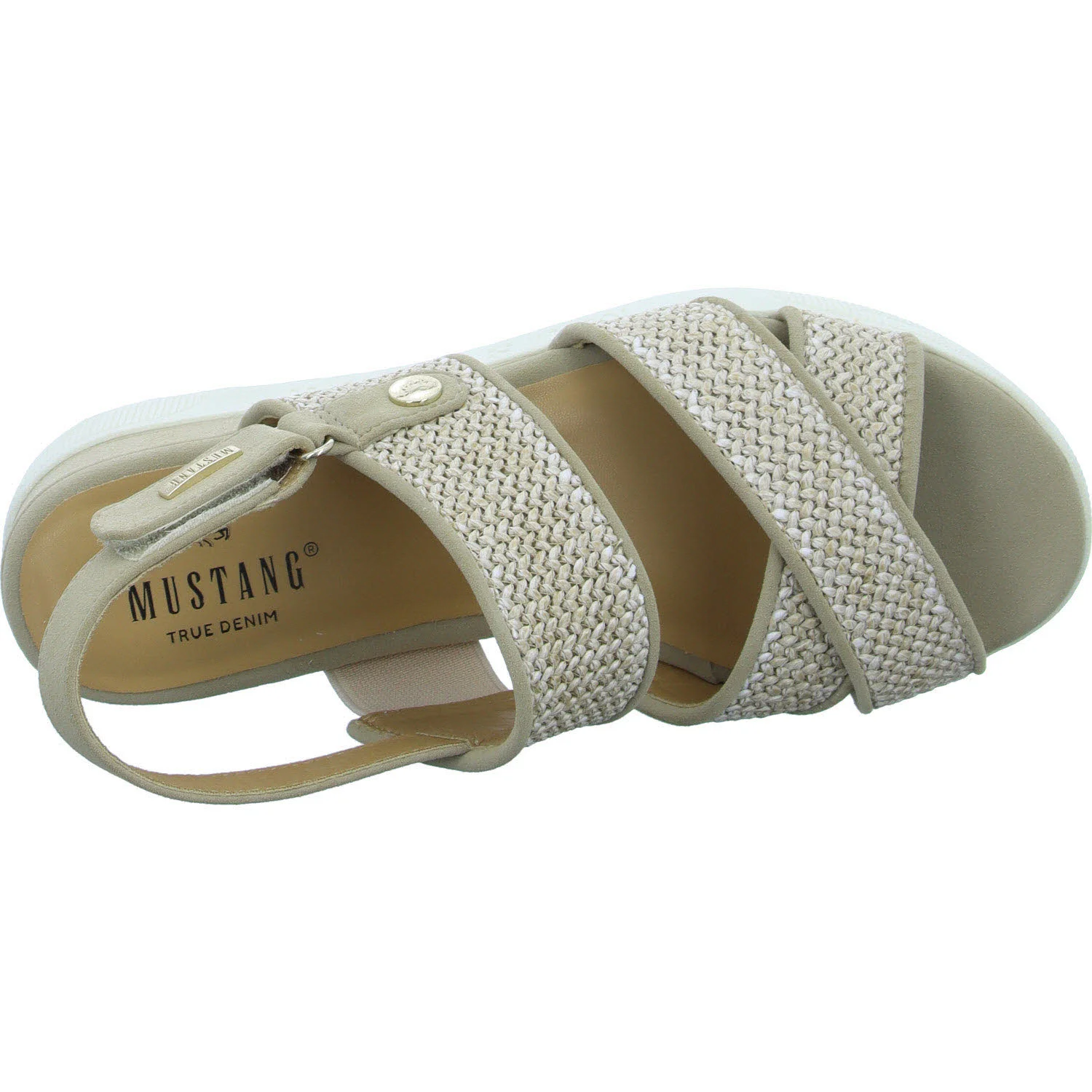 Mustang Damen Sandalen 1459803-4 1459803 beige normal