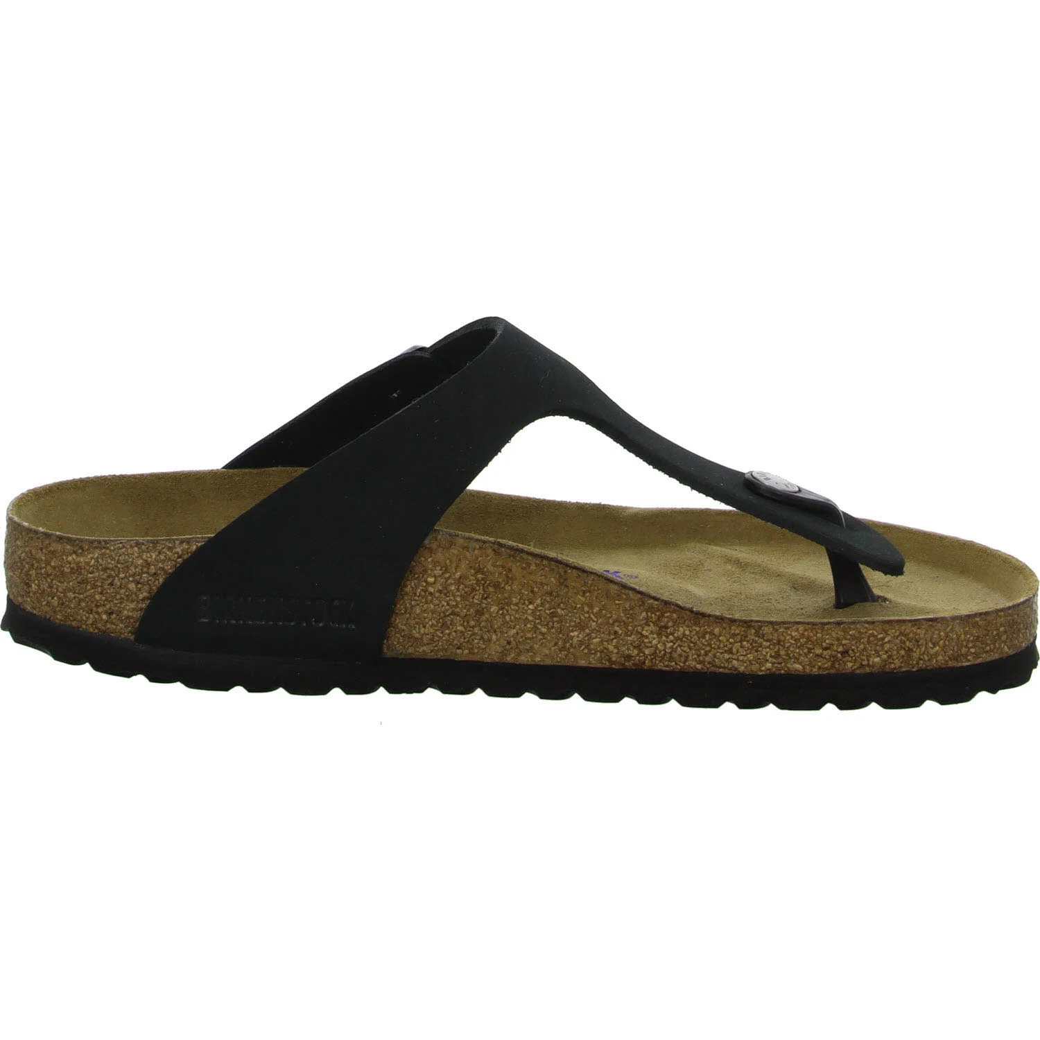 Element 7 von 8 (Bild) – BIRKENSTOCK Pantoletten 1019023 Gizeh Soft Footbed schwarz normal