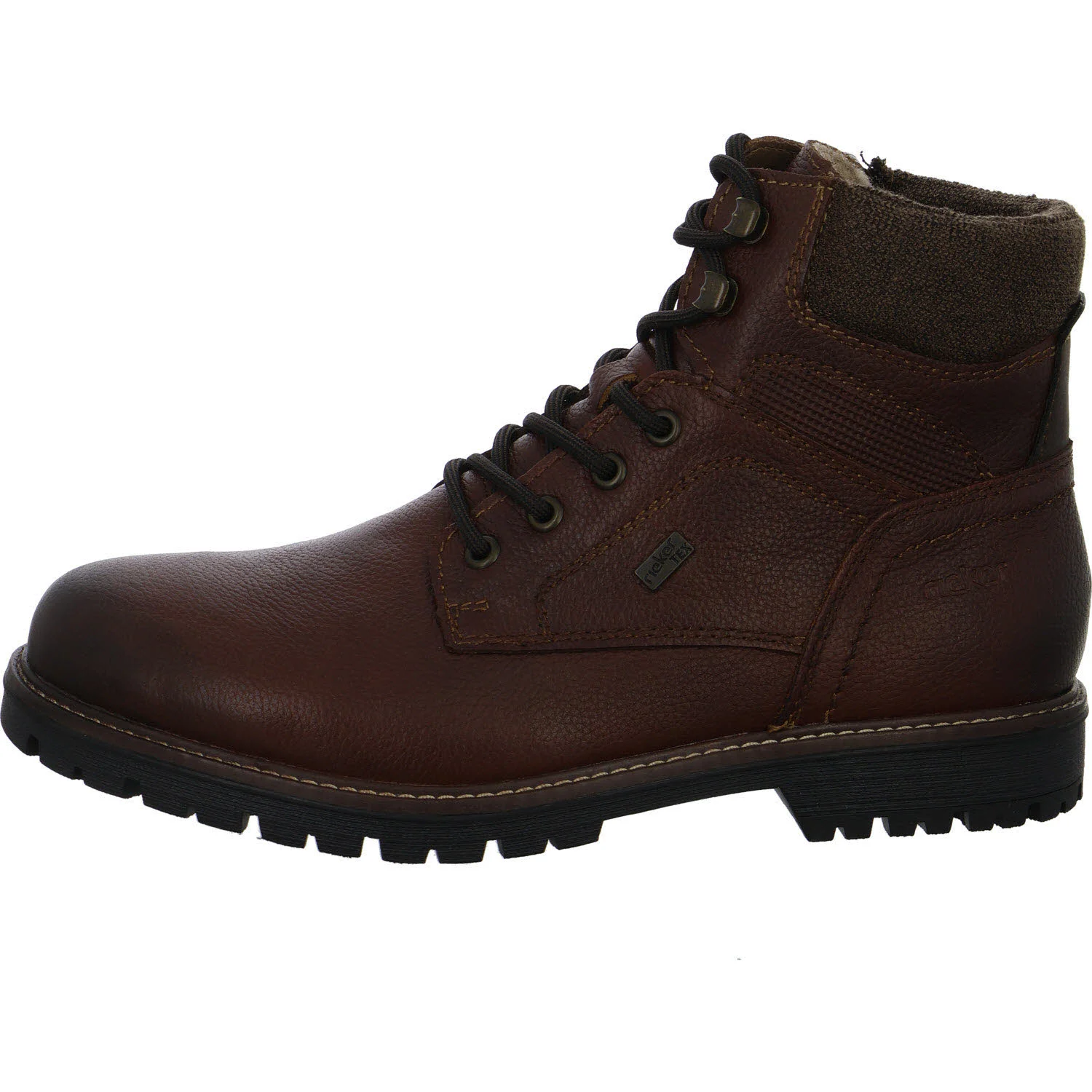 Element 6 von 8 (Bild) – Rieker Herren Schnürstiefel warm F3616-24 F3616 nussbraun/moro/schoko G 1/2 (weit)