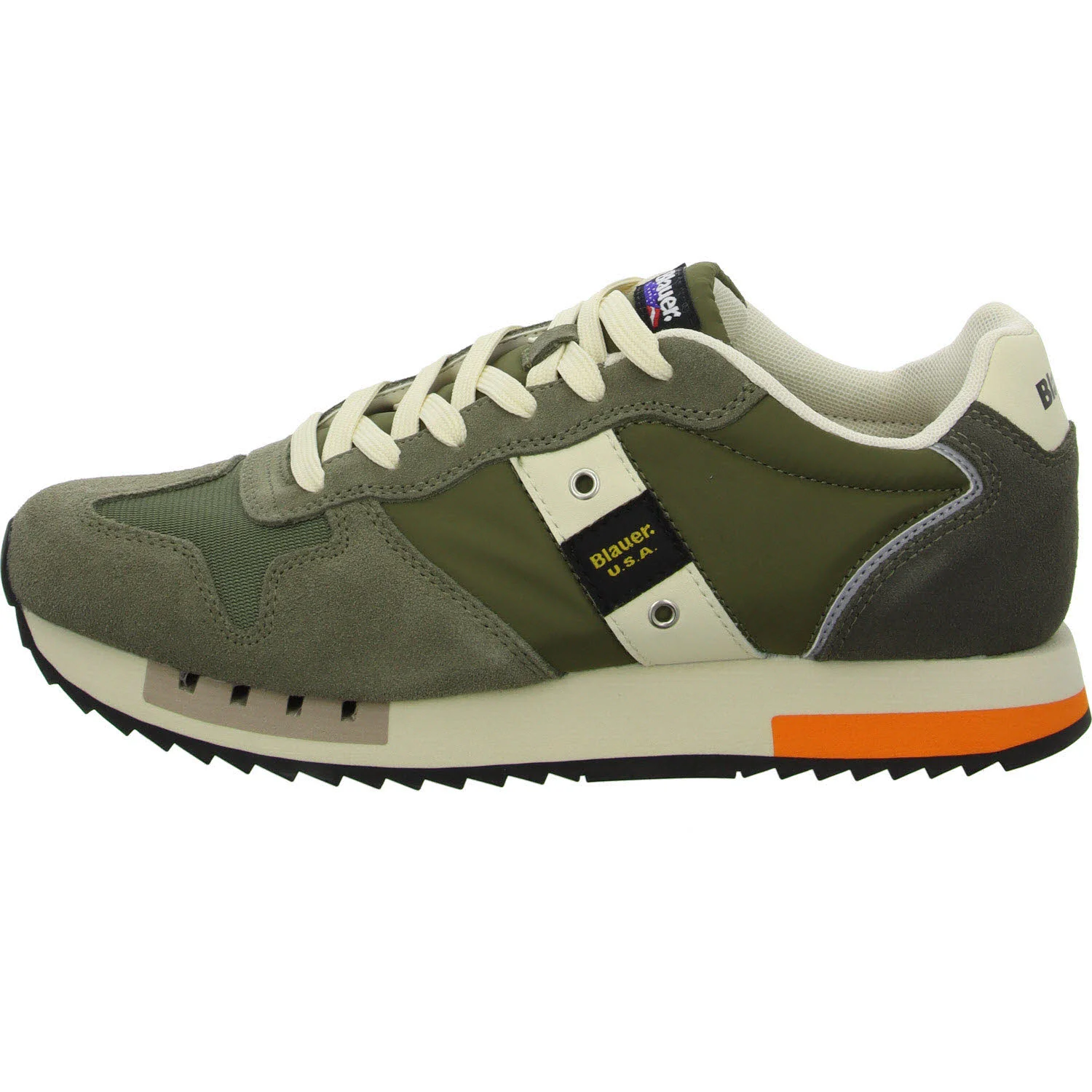 Blauer Herren Schnürschuhe S5QUEENS01/MES QUEENS military/beige normal