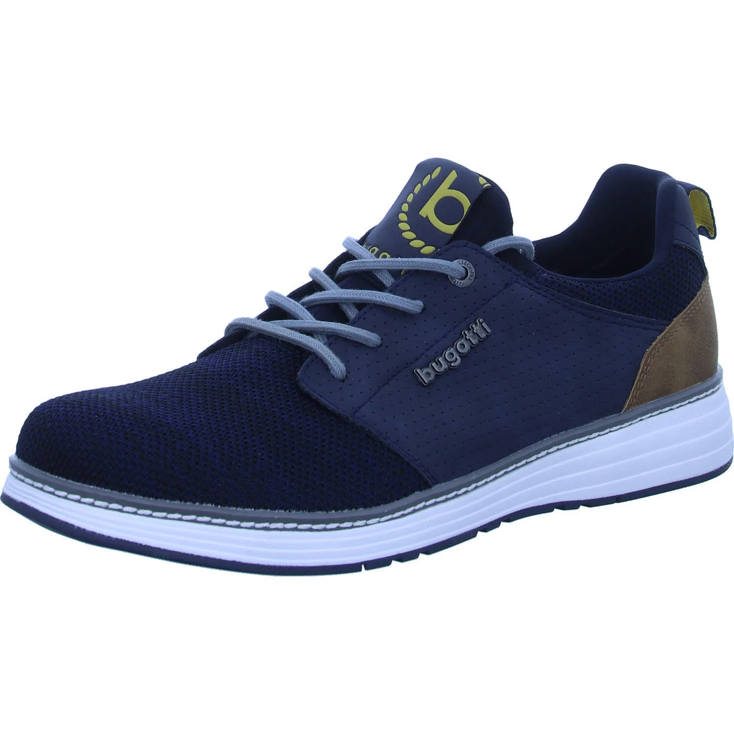 Bugatti men Herren Slipper 321A3C616900-4100 Colby dark blue normal