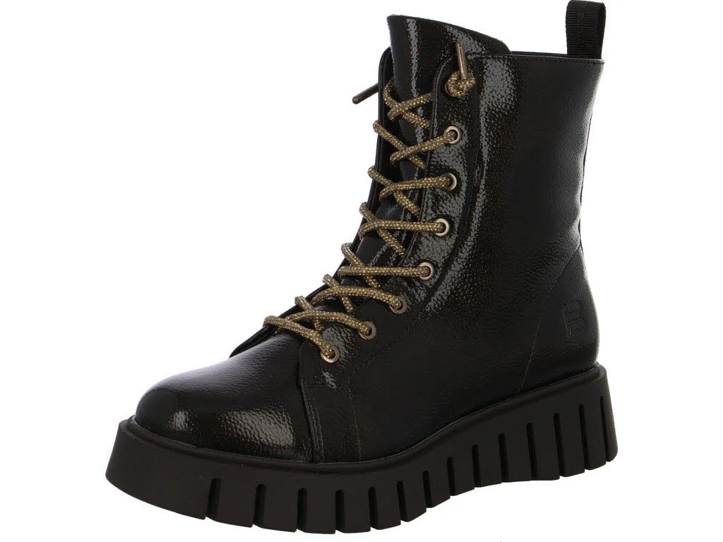 TT.Bagatt Damen Stiefeletten D31AO1375700-6190 Benisha dark brown/metalics normal