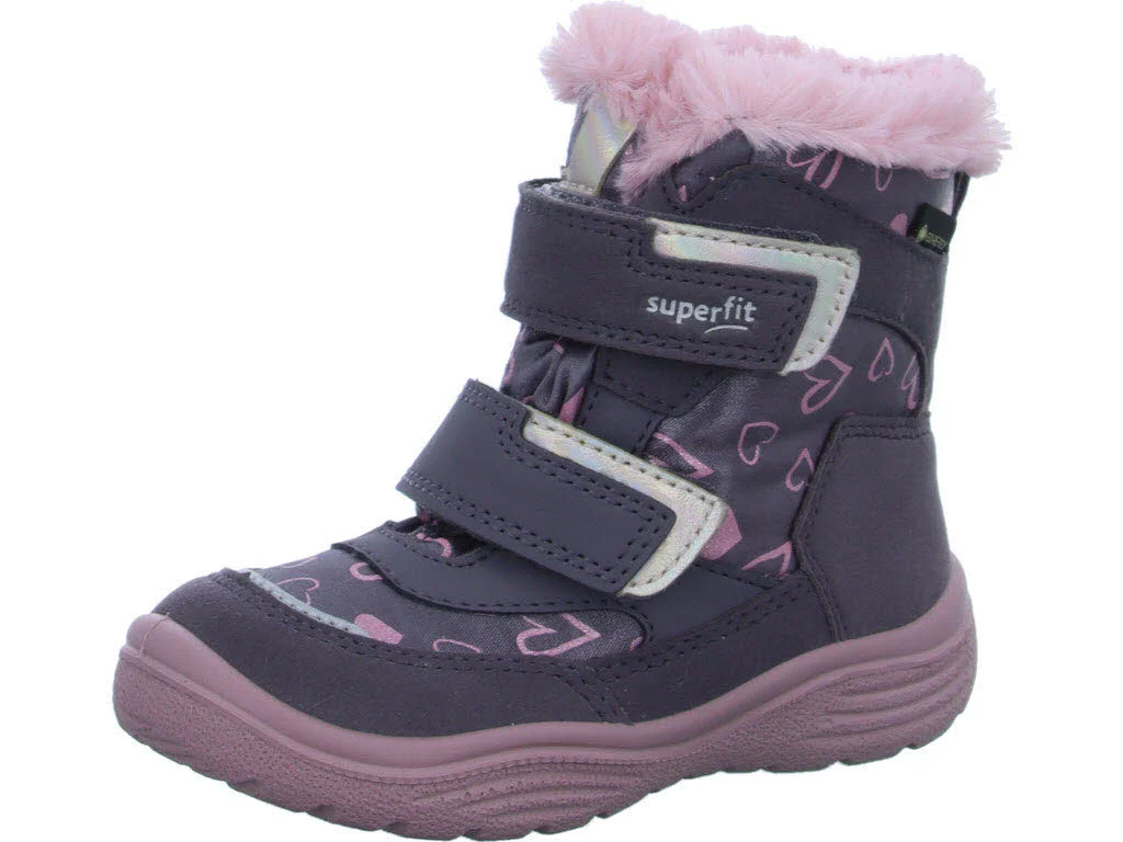 Element 1 von 8 (Bild) – Superfit Kinder Winterstiefel 1-009091-8510 Crystal lila/rosa WMS mittel