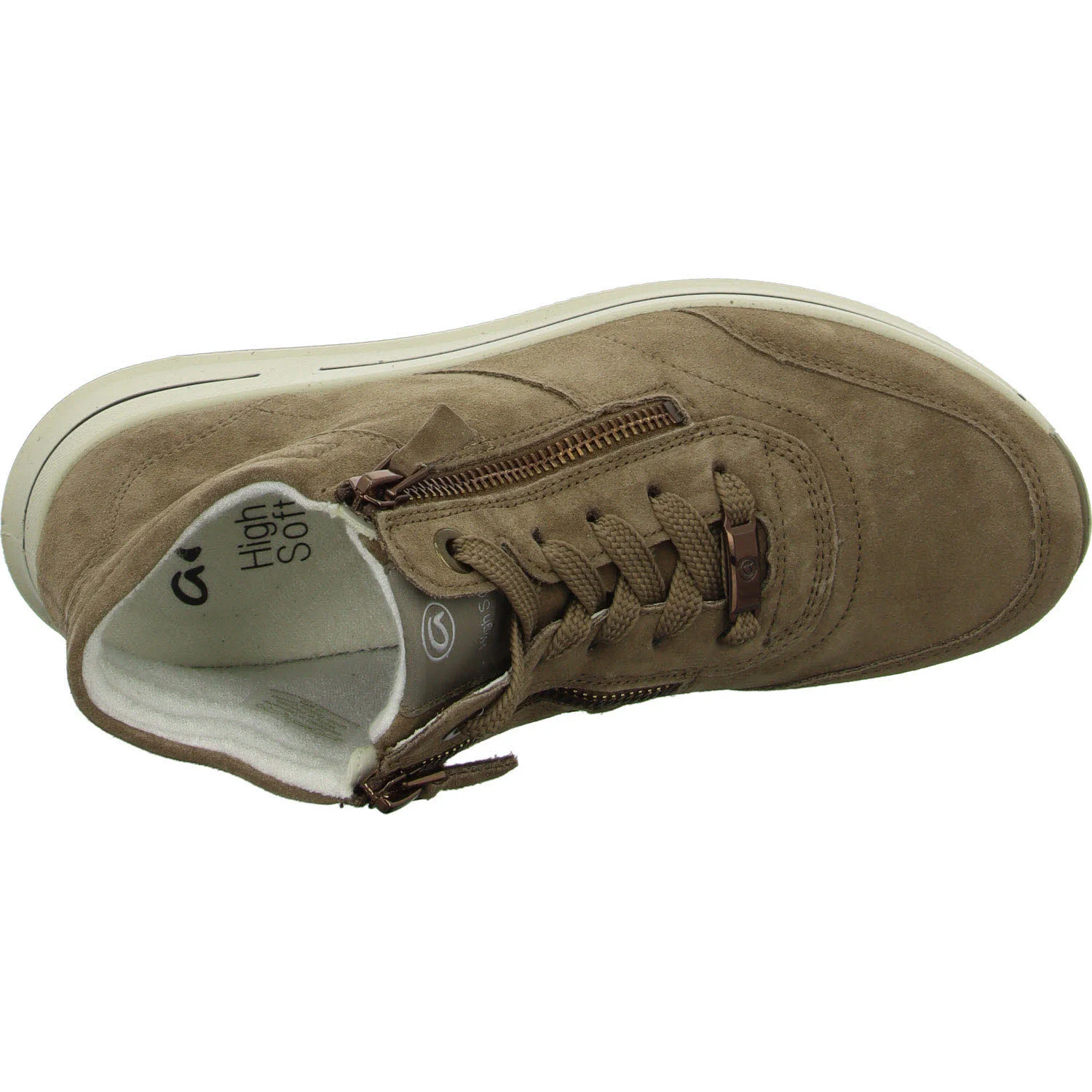 Element 8 von 8 (Bild) – Ara Damen Schnürstiefel 12-24808-95 Osaka 2.0 sesam H (weit)