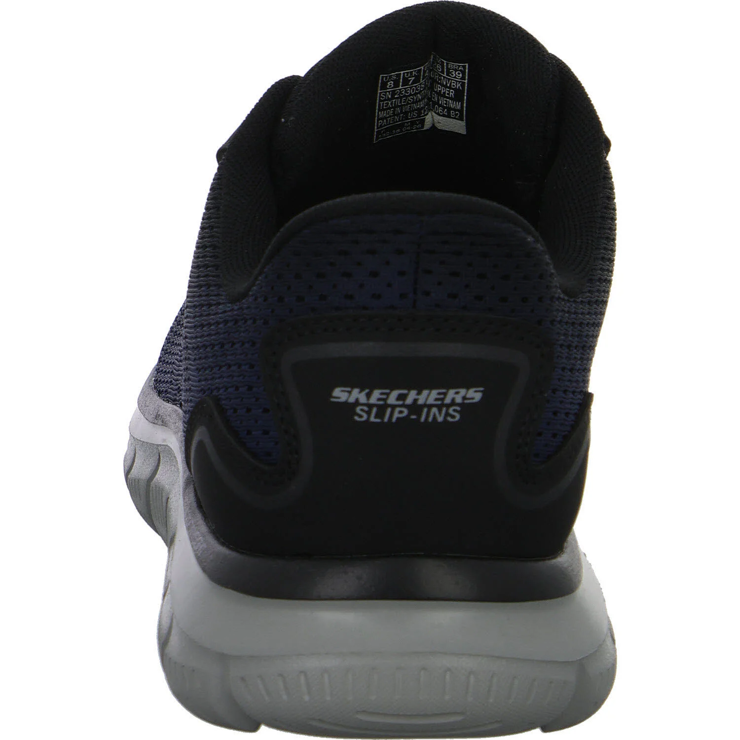 Skechers Herren Slipper 233038 NVBK Track - Revno navy/black normal