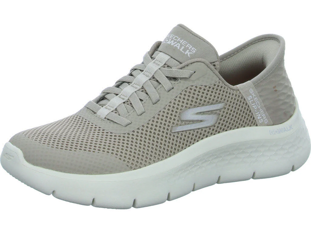 Skechers Damen Slipper 124836 TPE GO WALK Flex - Grand Entry taupe normal