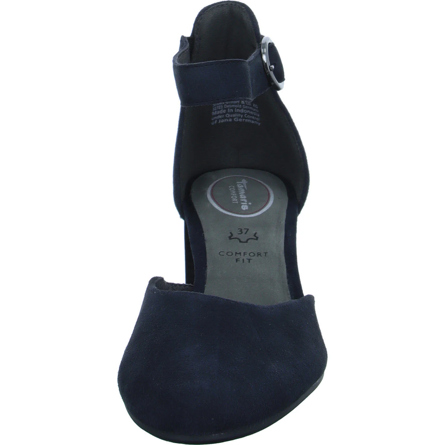 Element 3 von 8 (Bild) – Tamaris Comfort Damen Spangenschuhe 8-84402-42/805 8-84402-42 navy normal