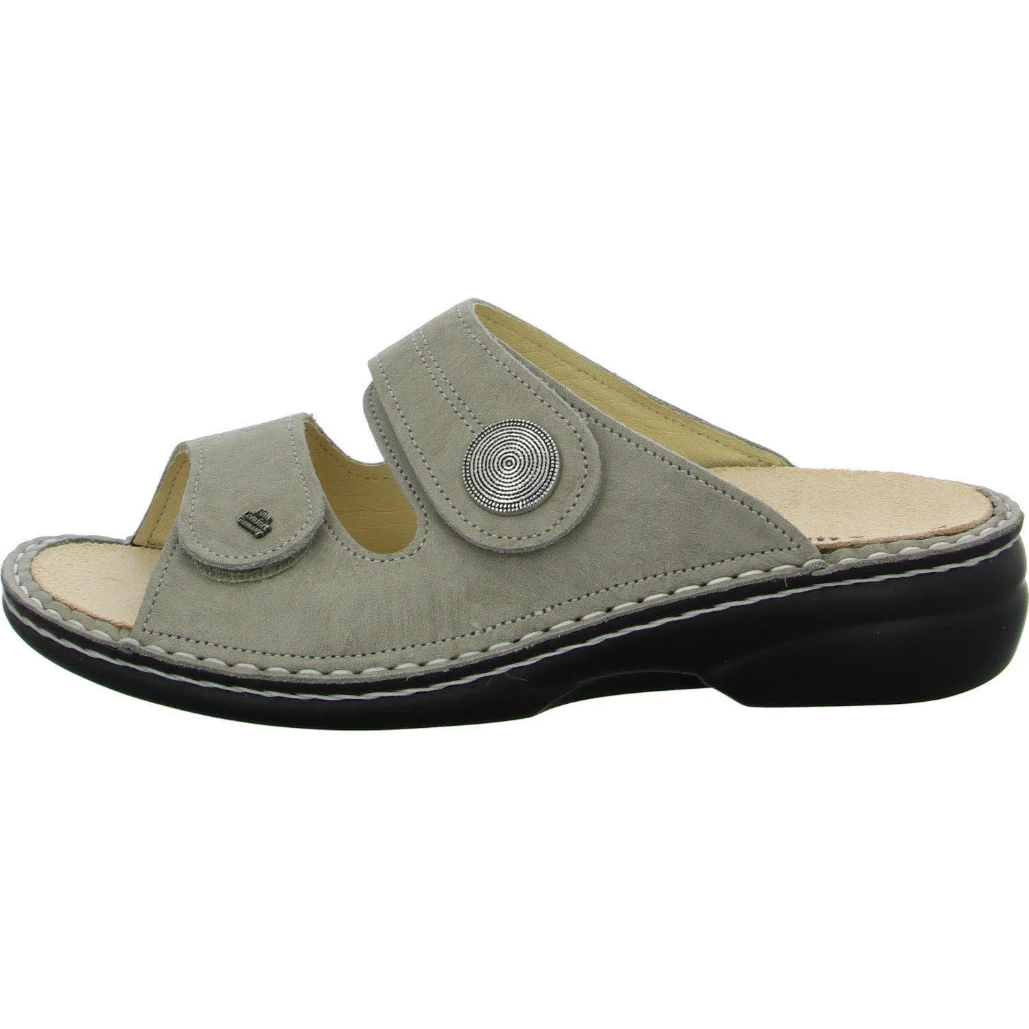 Element 6 von 8 (Bild) – Finn Comfort Damen Pantoletten 02550-825081 Sansibar taupe weit