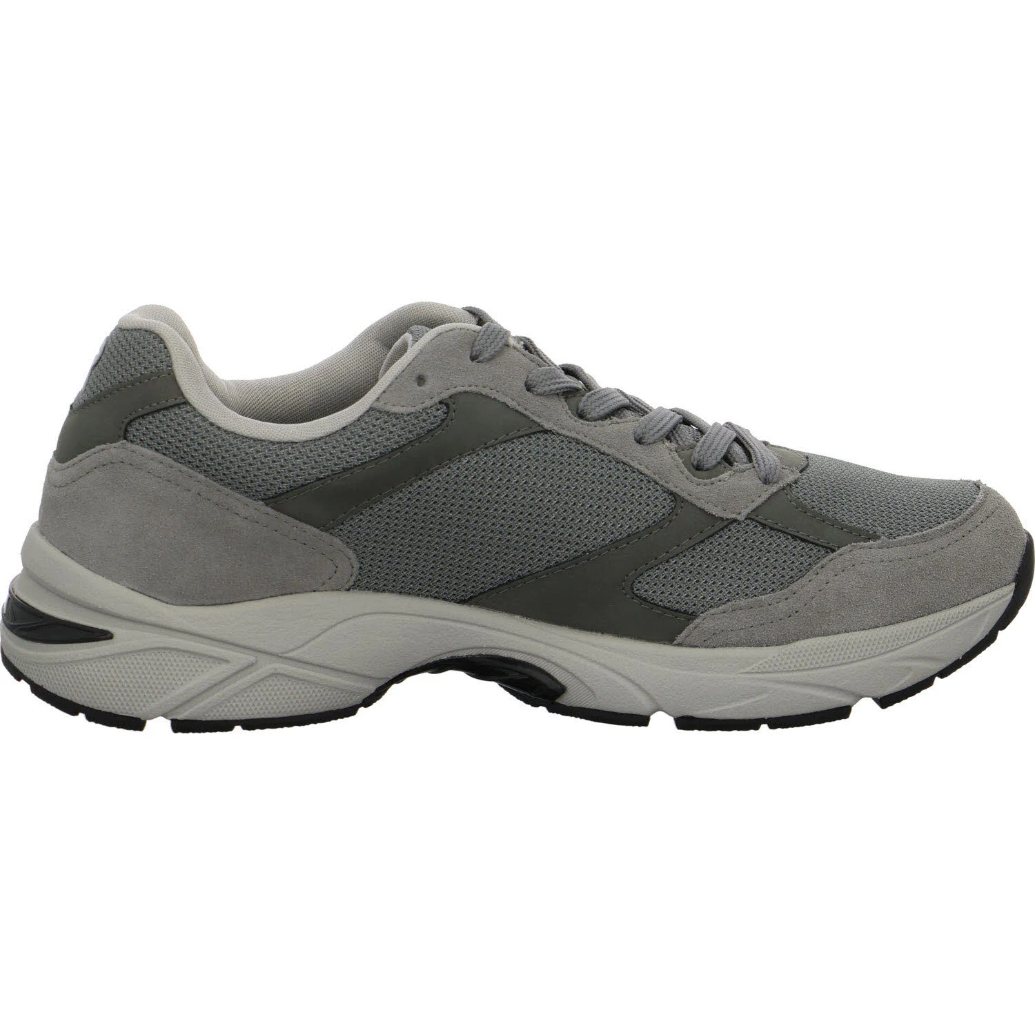 Rieker Herren Schnürschuhe U4201-42 U4201 cement/grau/schiefer/grigio/silver H (extra weit)