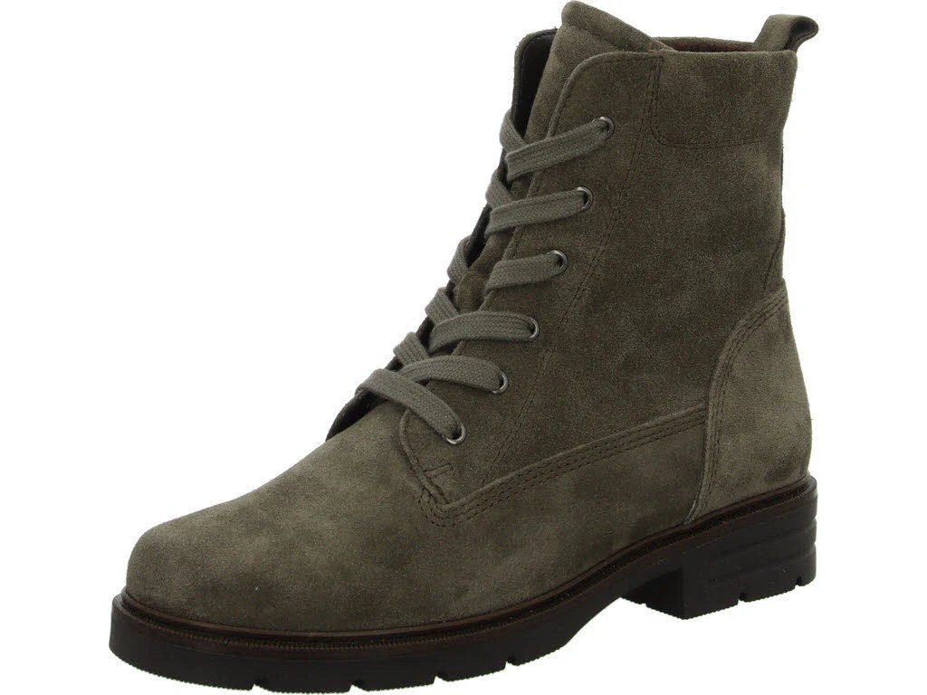 Gabor Damen Schnürstiefel 74.651.14 74.651 mohair(mocca) F (schmal/normal)