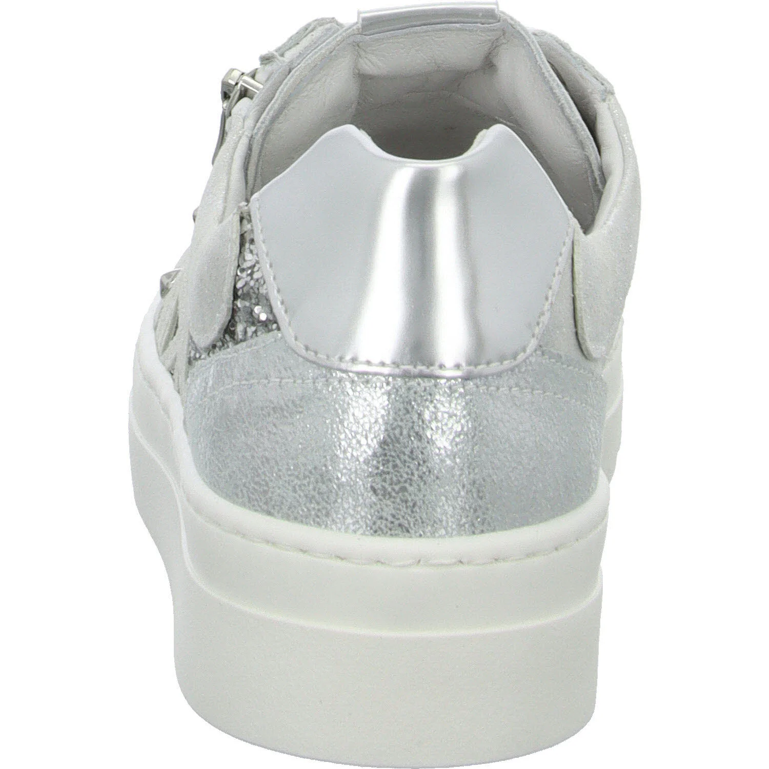 NeroGiardini Damen Schnürschuhe E513010D 707 E513010D biacno luxury silver normal