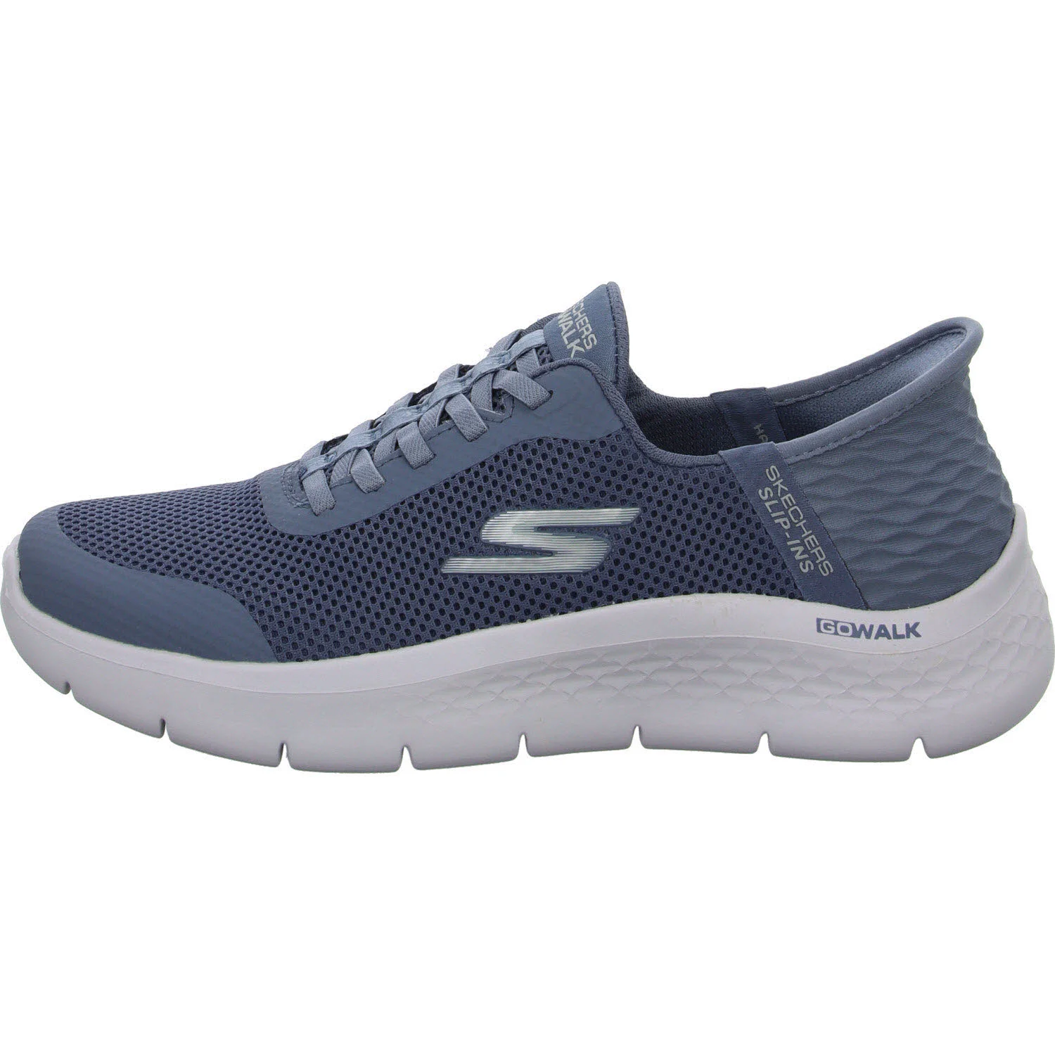 Element 6 von 8 (Bild) – Skechers Damen Slipper 124836 BLU GO WALK Flex - Grand Entry blue normal