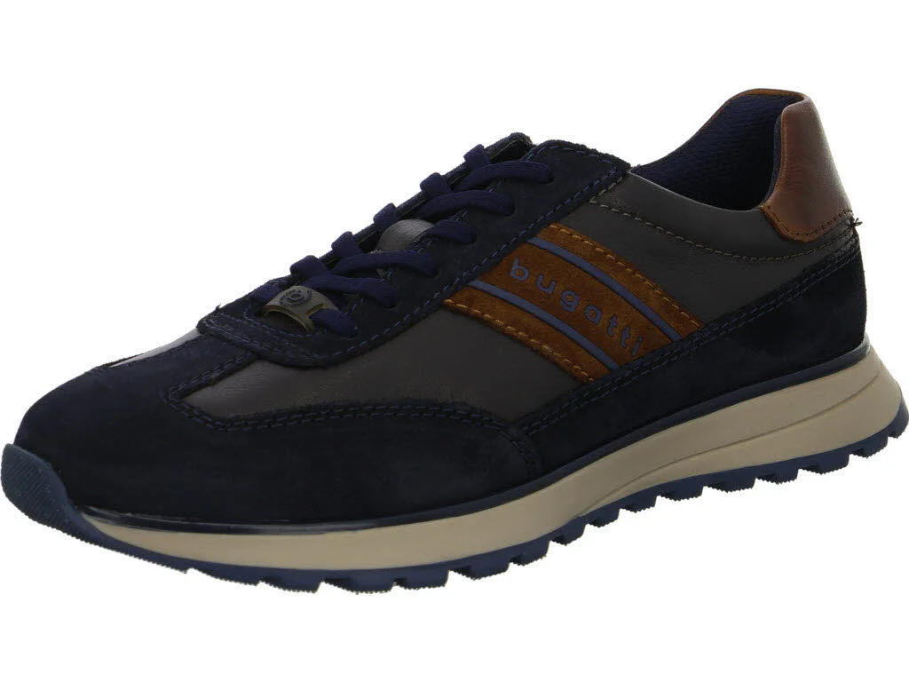 Bugatti men Herren Schnürschuhe 332AWC031410-4115 332AWC031410 dark blue/grey normal