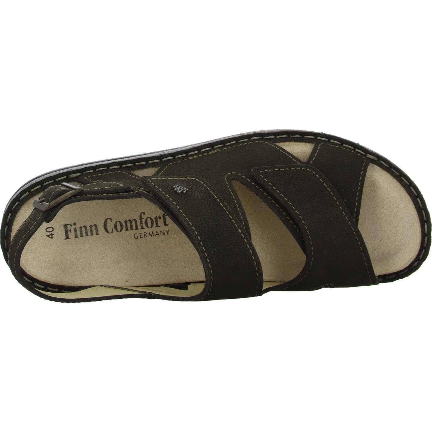 Finn Comfort Herren Sandalen 81528-390519 Toro-S slate weit
